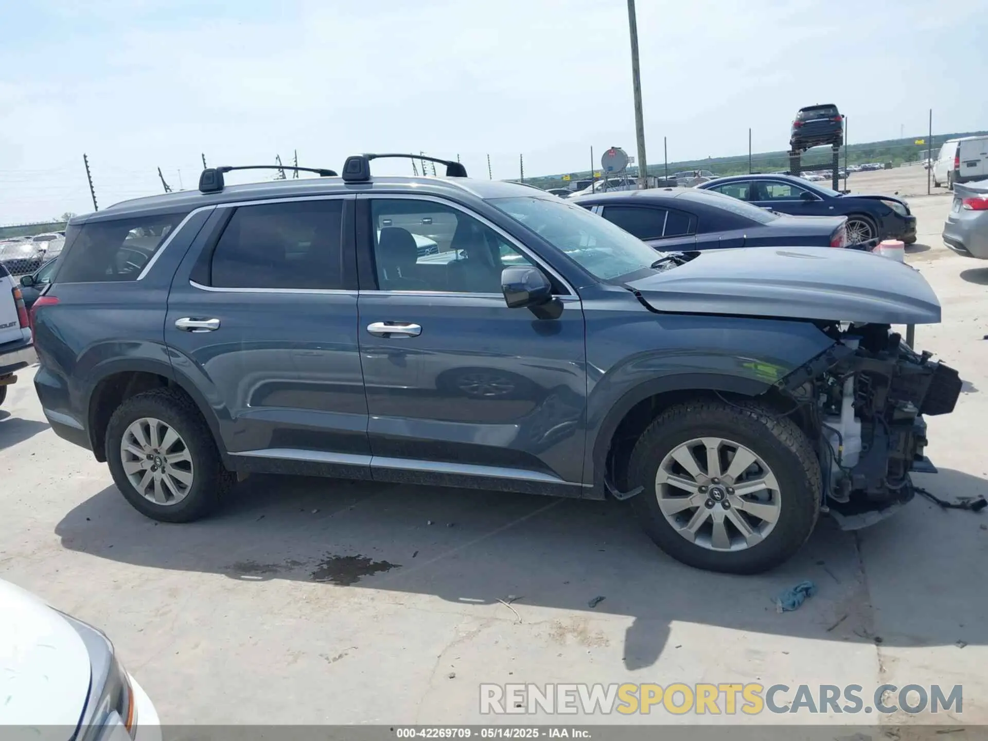 14 fotografías del automóvil dañado KM8R2DGE9PU590806 HYUNDAI PALISADE 2023