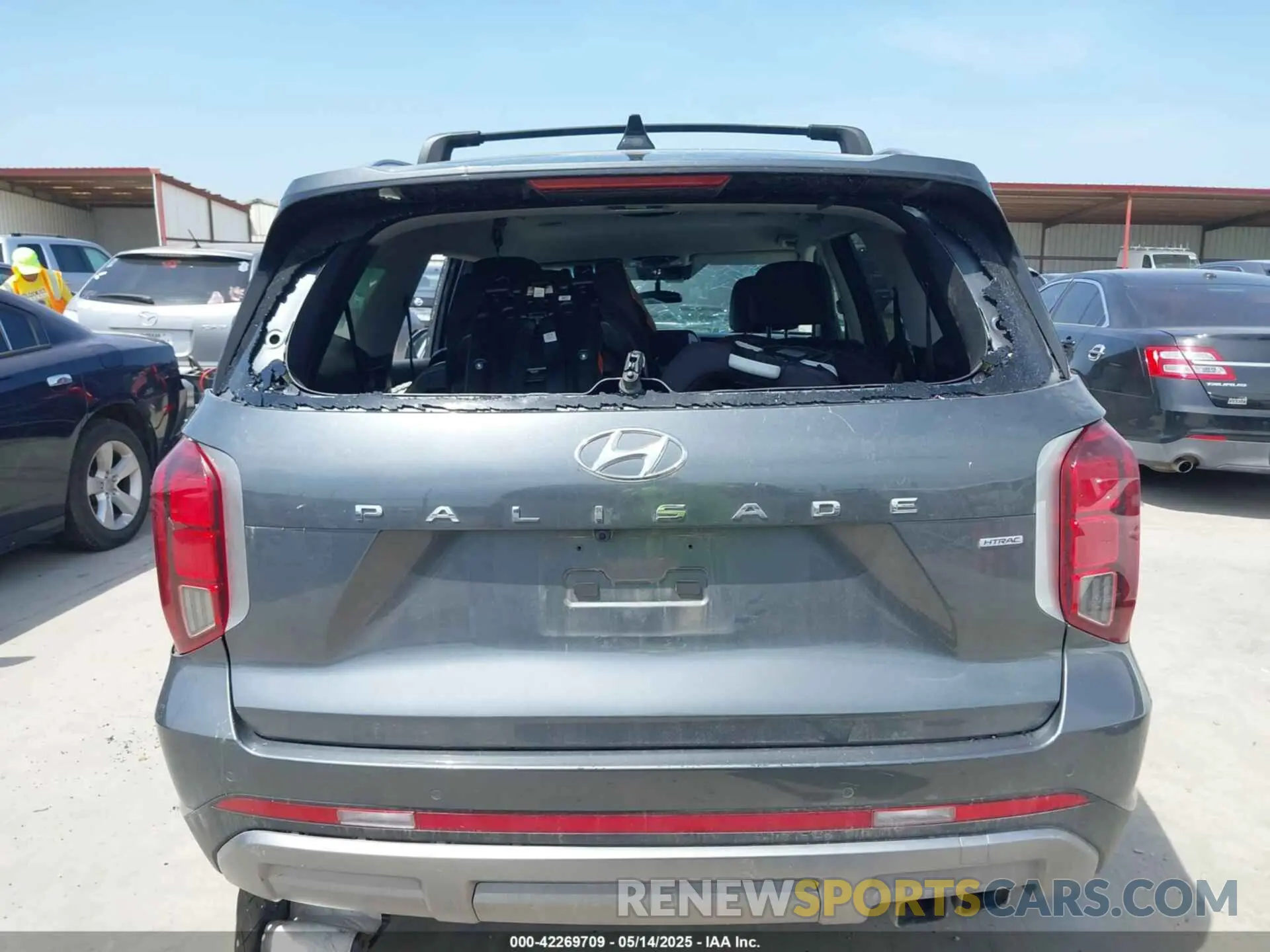 17 fotografías del automóvil dañado KM8R2DGE9PU590806 HYUNDAI PALISADE 2023