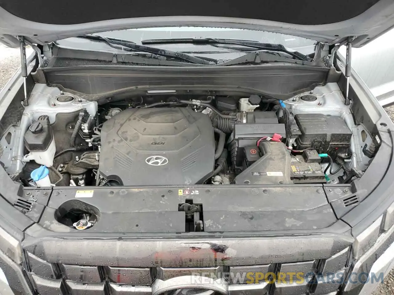 12 fotografías del automóvil dañado KM8R2DGEXPU643674 HYUNDAI PALISADE 2023