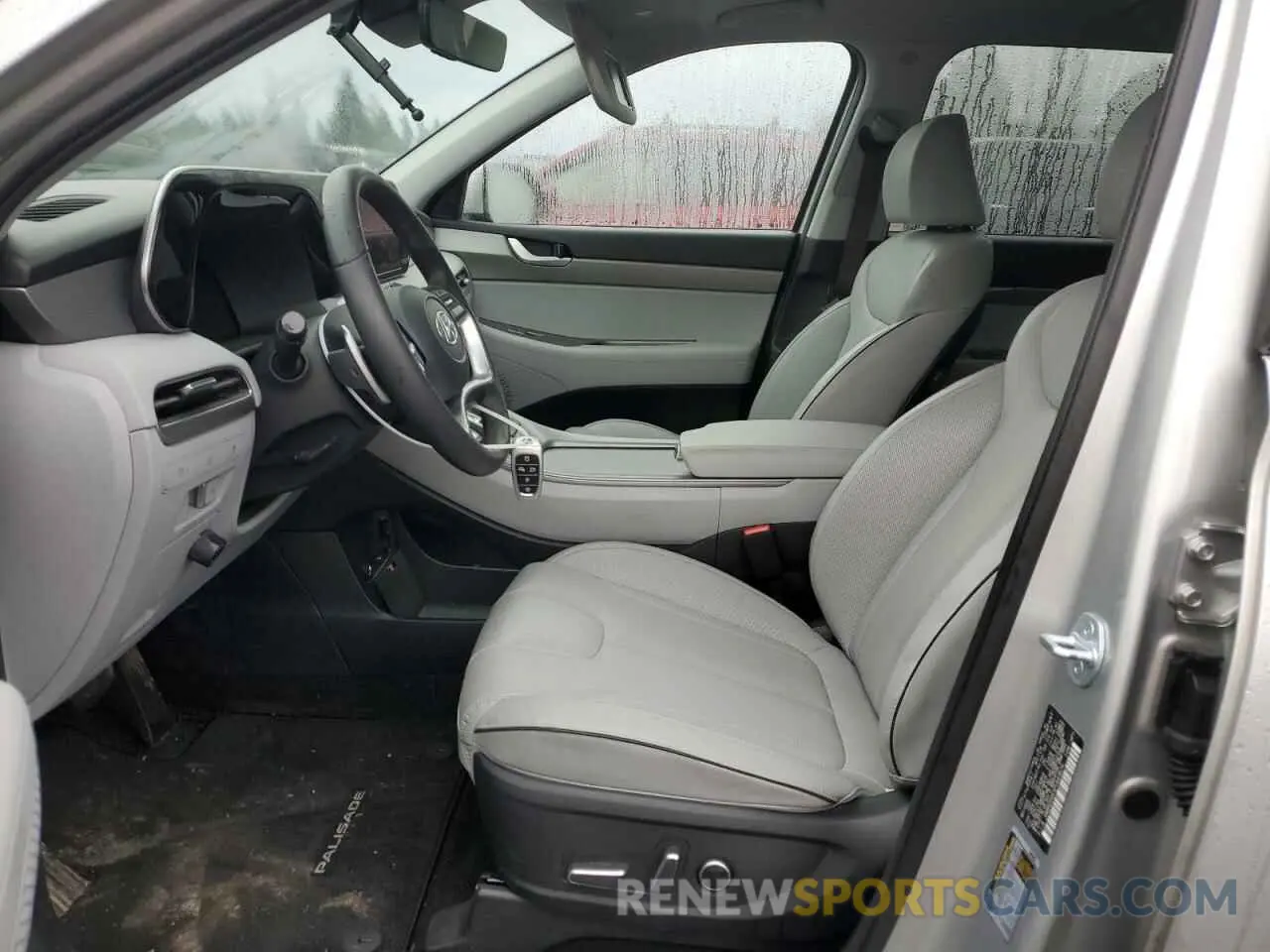 7 fotografías del automóvil dañado KM8R2DGEXPU643674 HYUNDAI PALISADE 2023