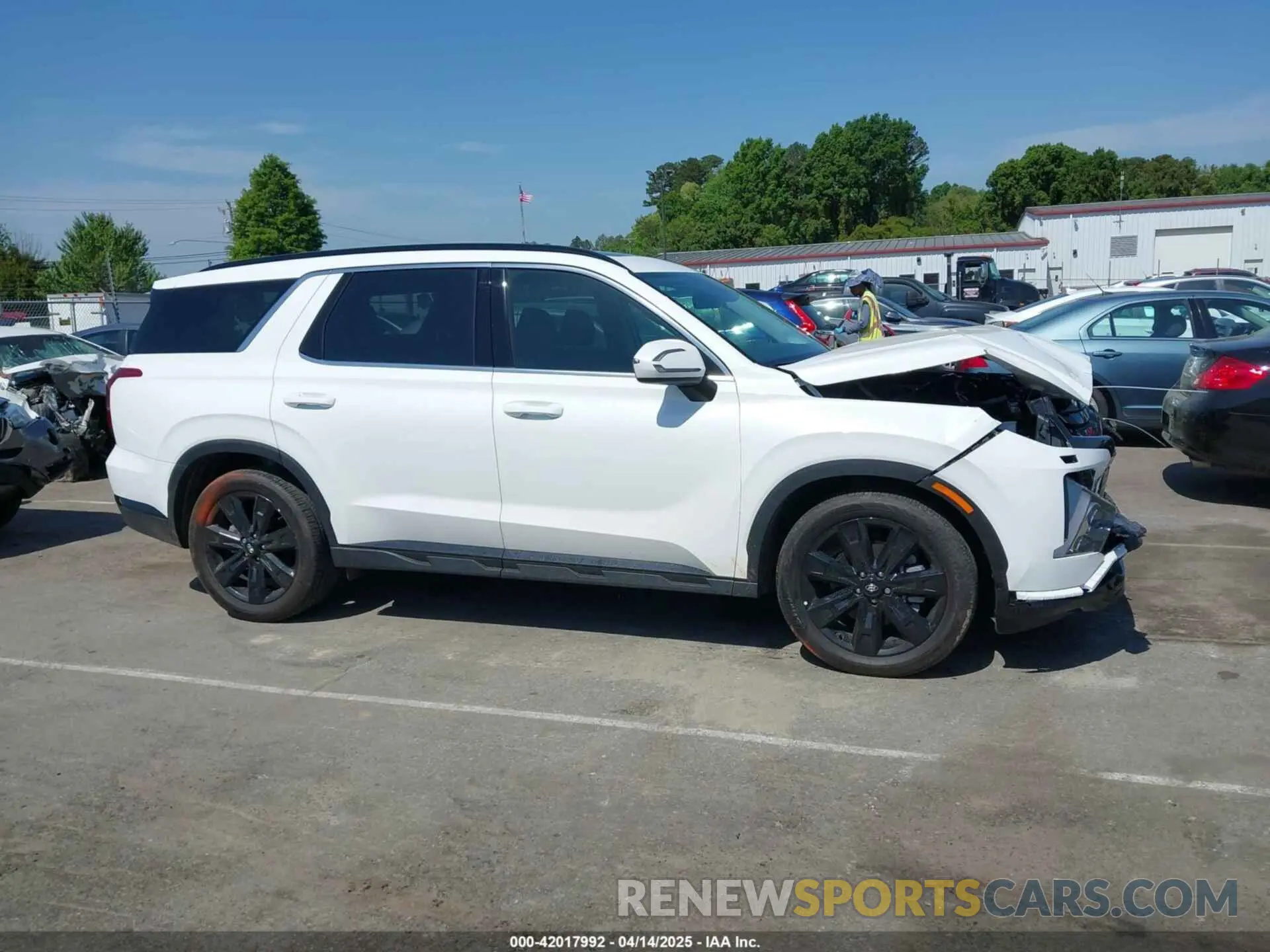 13 fotografías del automóvil dañado KM8R34GE1PU531746 HYUNDAI PALISADE 2023