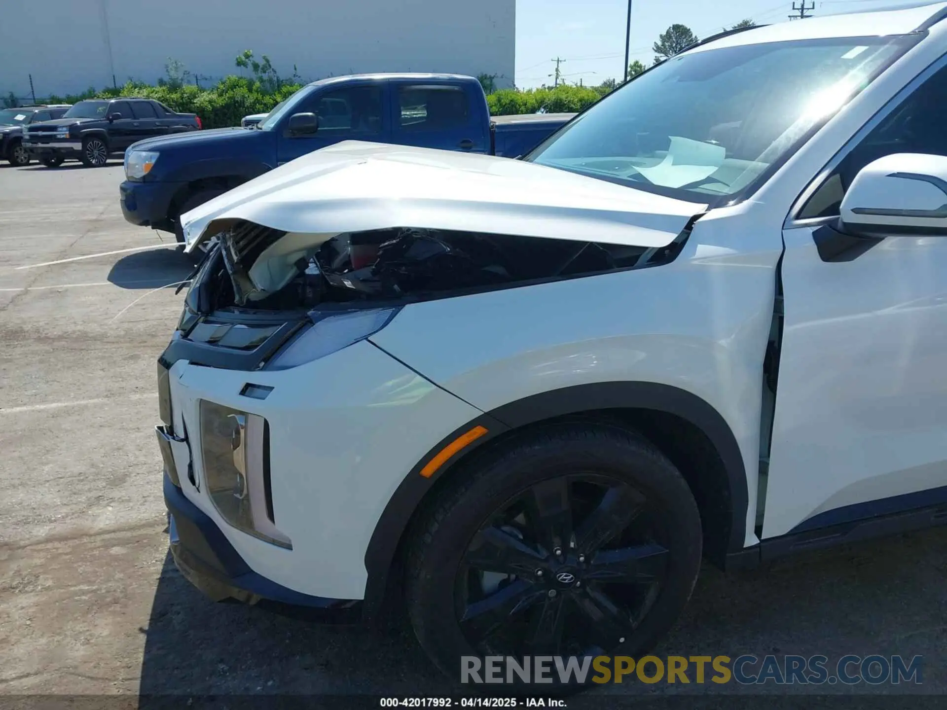 18 fotografías del automóvil dañado KM8R34GE1PU531746 HYUNDAI PALISADE 2023