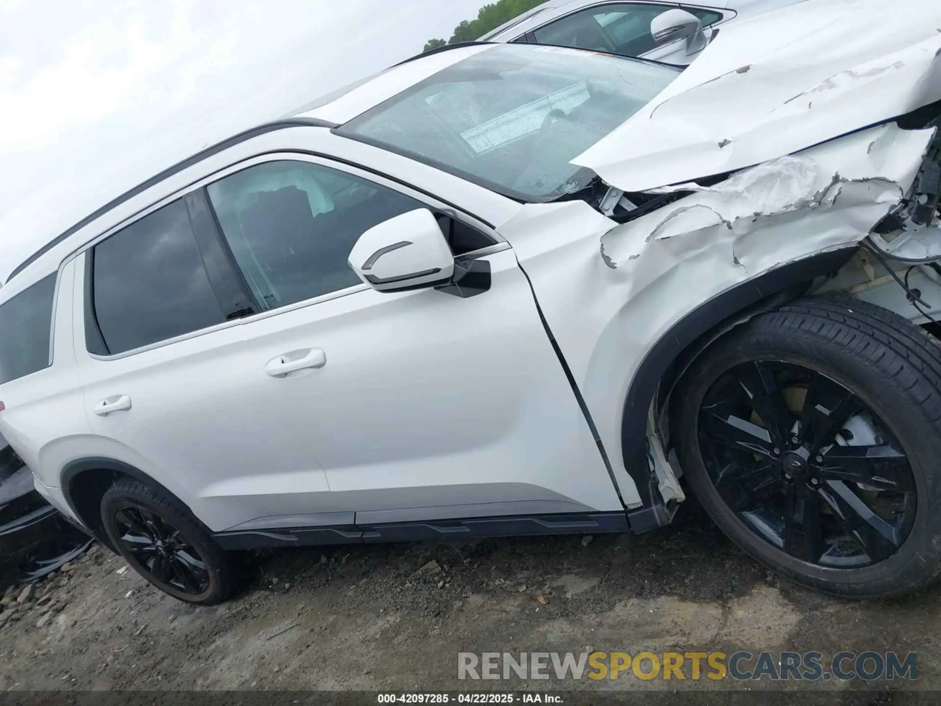 12 fotografías del automóvil dañado KM8R34GE5PU589665 HYUNDAI PALISADE 2023