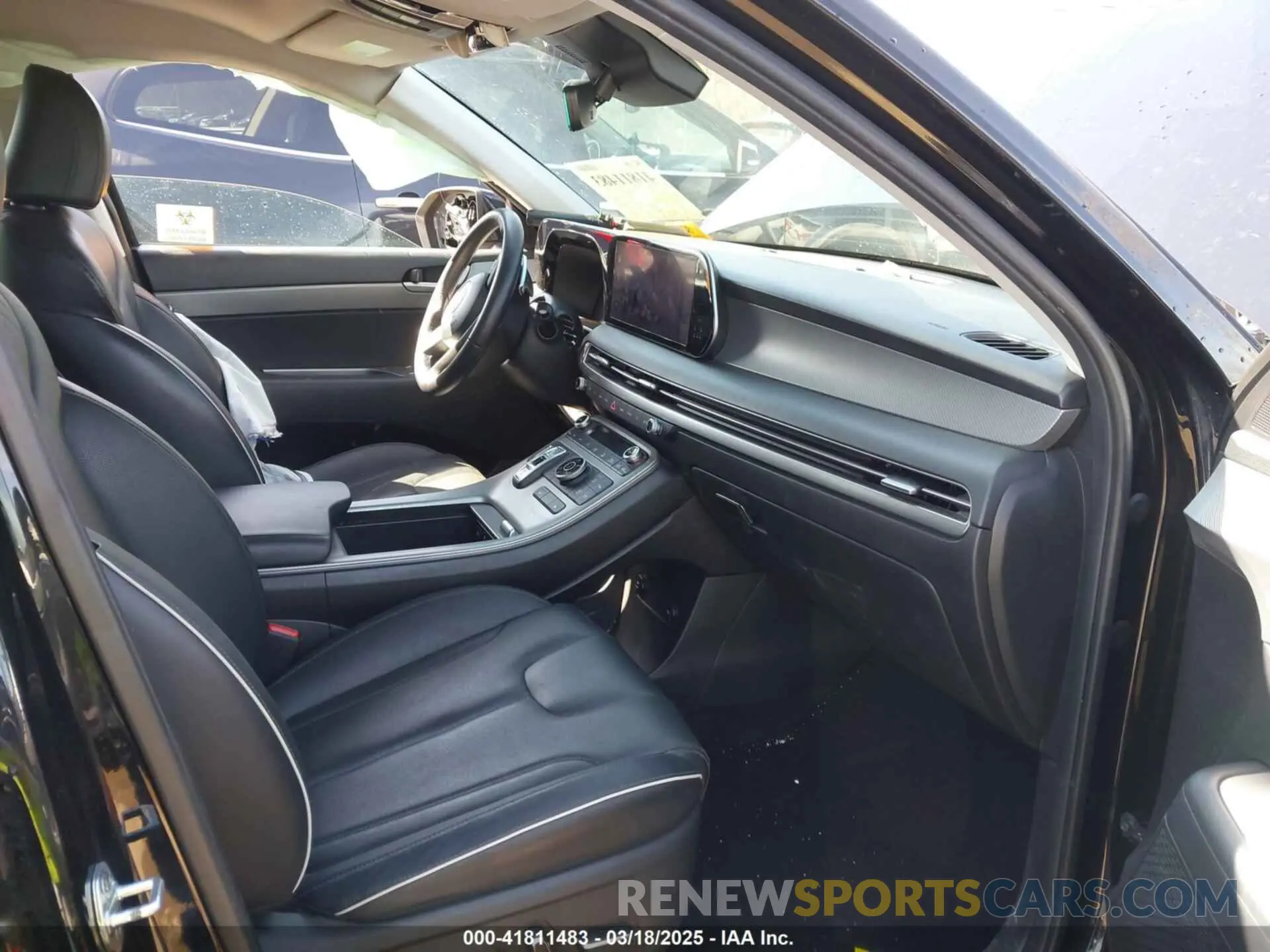 5 fotografías del automóvil dañado KM8R3DGE3PU499396 HYUNDAI PALISADE 2023