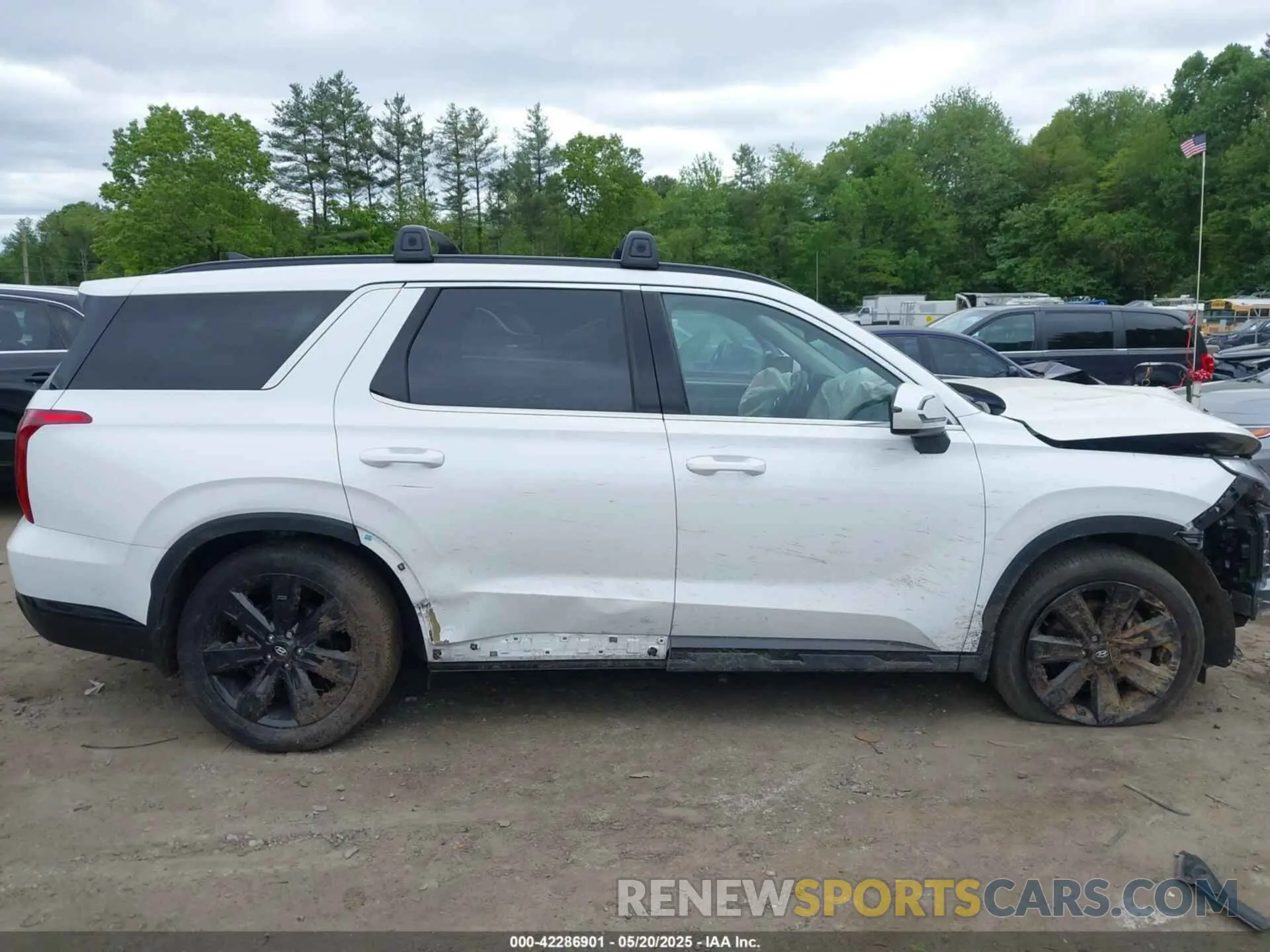 13 fotografías del automóvil dañado KM8R3DGE4PU576258 HYUNDAI PALISADE 2023