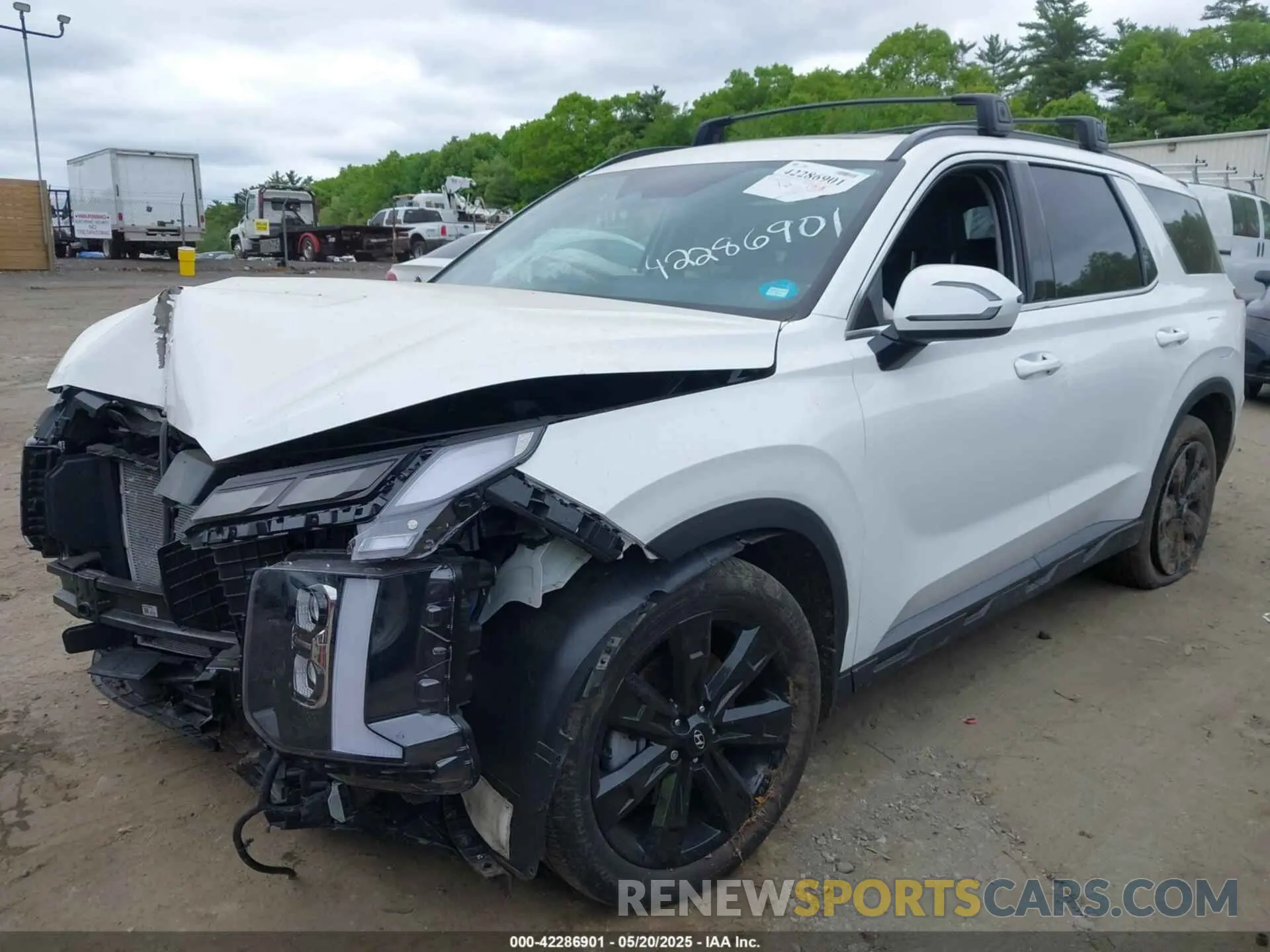 2 fotografías del automóvil dañado KM8R3DGE4PU576258 HYUNDAI PALISADE 2023