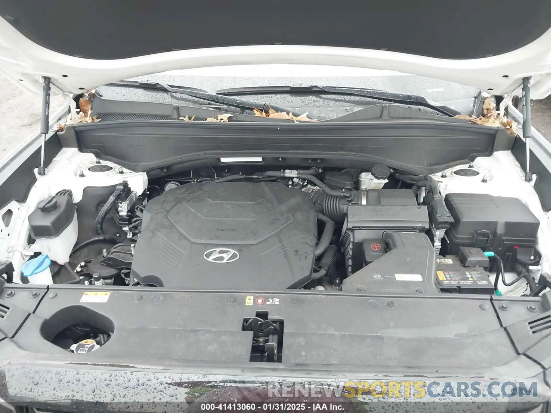 10 fotografías del automóvil dañado KM8R3DGE5PU602396 HYUNDAI PALISADE 2023