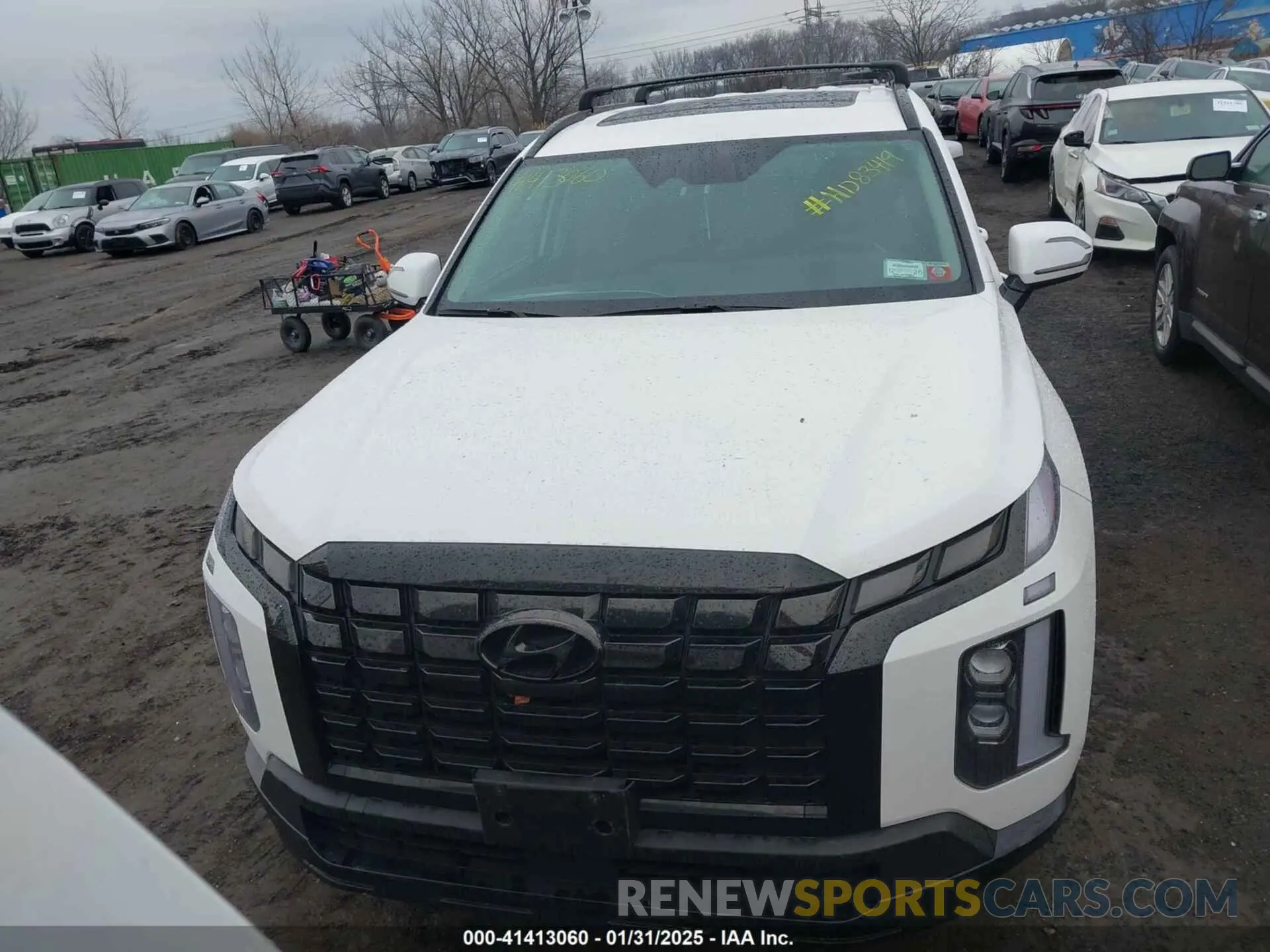 12 fotografías del automóvil dañado KM8R3DGE5PU602396 HYUNDAI PALISADE 2023