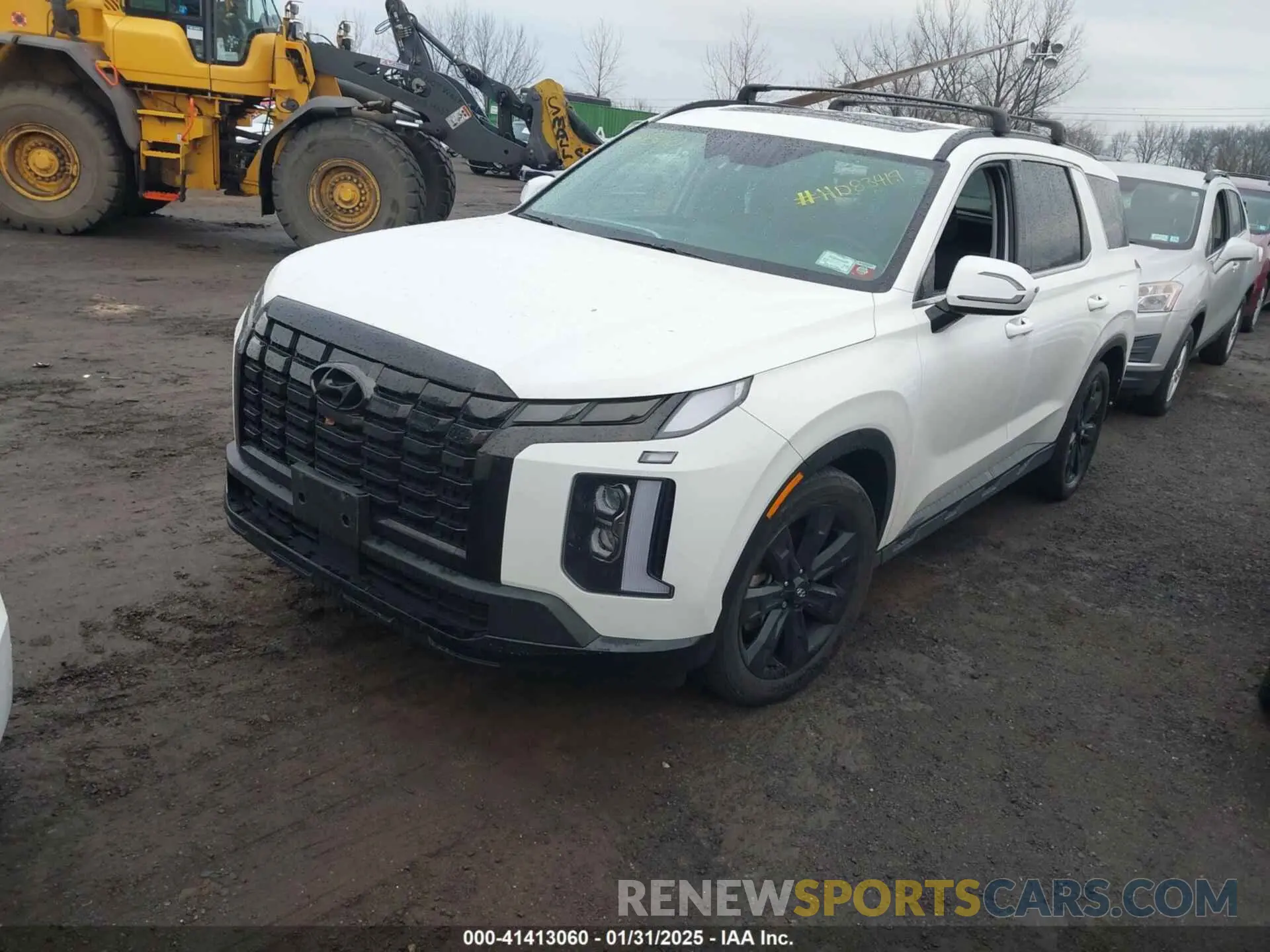 2 fotografías del automóvil dañado KM8R3DGE5PU602396 HYUNDAI PALISADE 2023
