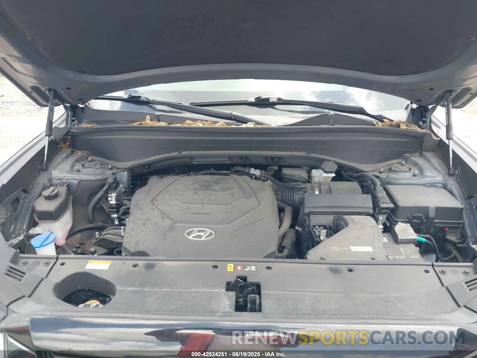 10 fotografías del automóvil dañado KM8R3DGE8PU640253 HYUNDAI PALISADE 2023
