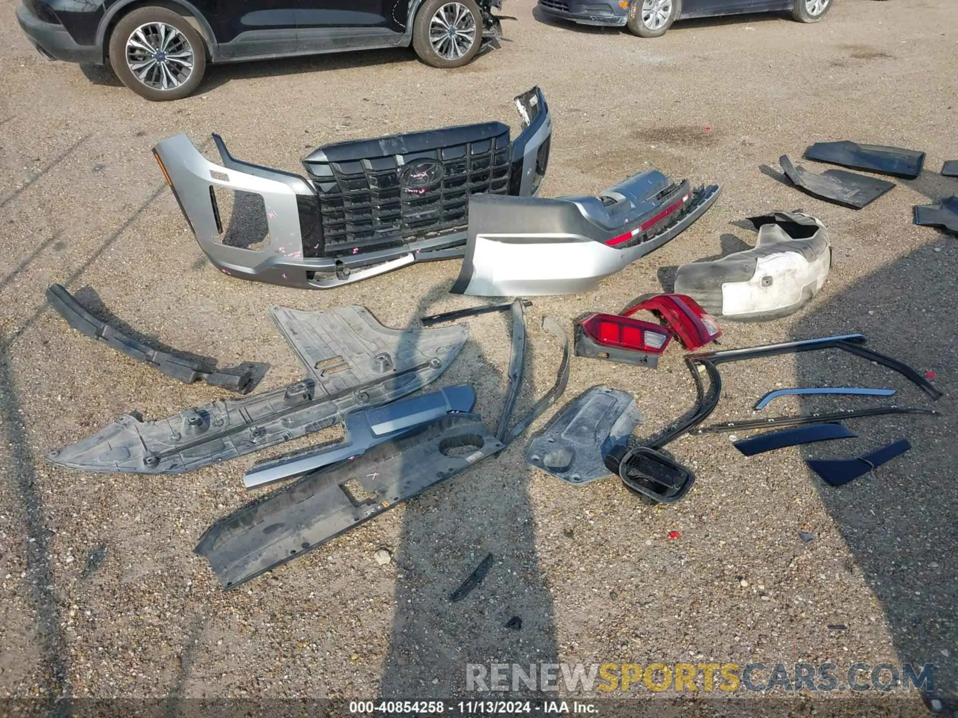 12 fotografías del automóvil dañado KM8R44GE0PU569790 HYUNDAI PALISADE 2023