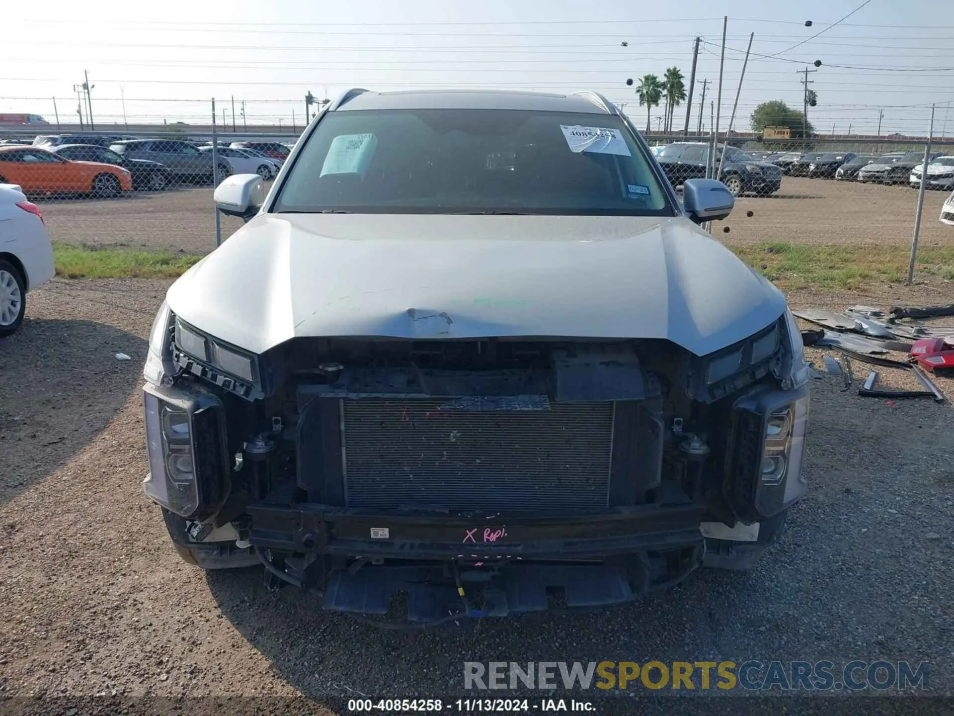 13 fotografías del automóvil dañado KM8R44GE0PU569790 HYUNDAI PALISADE 2023