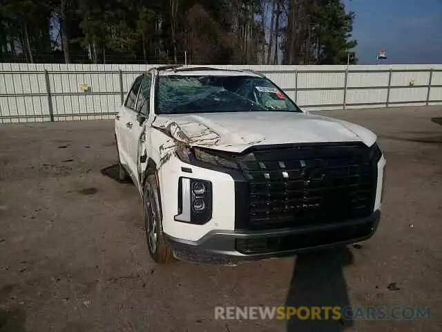 12 fotografías del automóvil dañado KM8R4DGE4PU628291 HYUNDAI PALISADE 2023