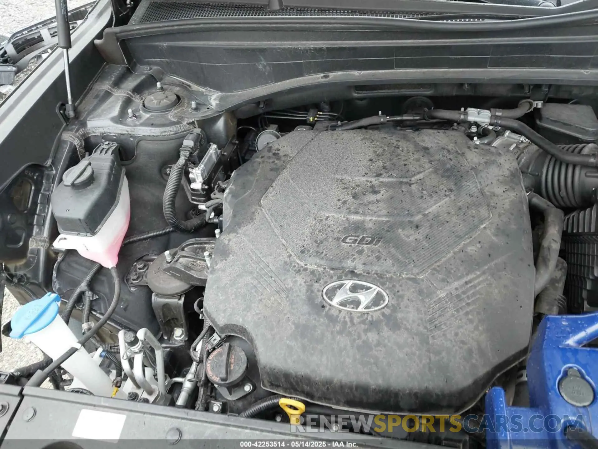 10 fotografías del automóvil dañado KM8R4DGE8PU528906 HYUNDAI PALISADE 2023