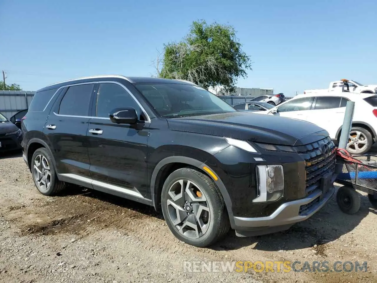 4 fotografías del automóvil dañado KM8R54GE5PU561536 HYUNDAI PALISADE 2023
