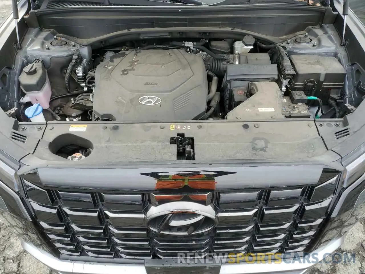 12 fotografías del automóvil dañado KM8R54GE9PU491751 HYUNDAI PALISADE 2023