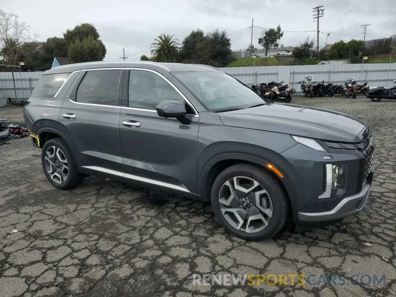 4 fotografías del automóvil dañado KM8R54GE9PU491751 HYUNDAI PALISADE 2023