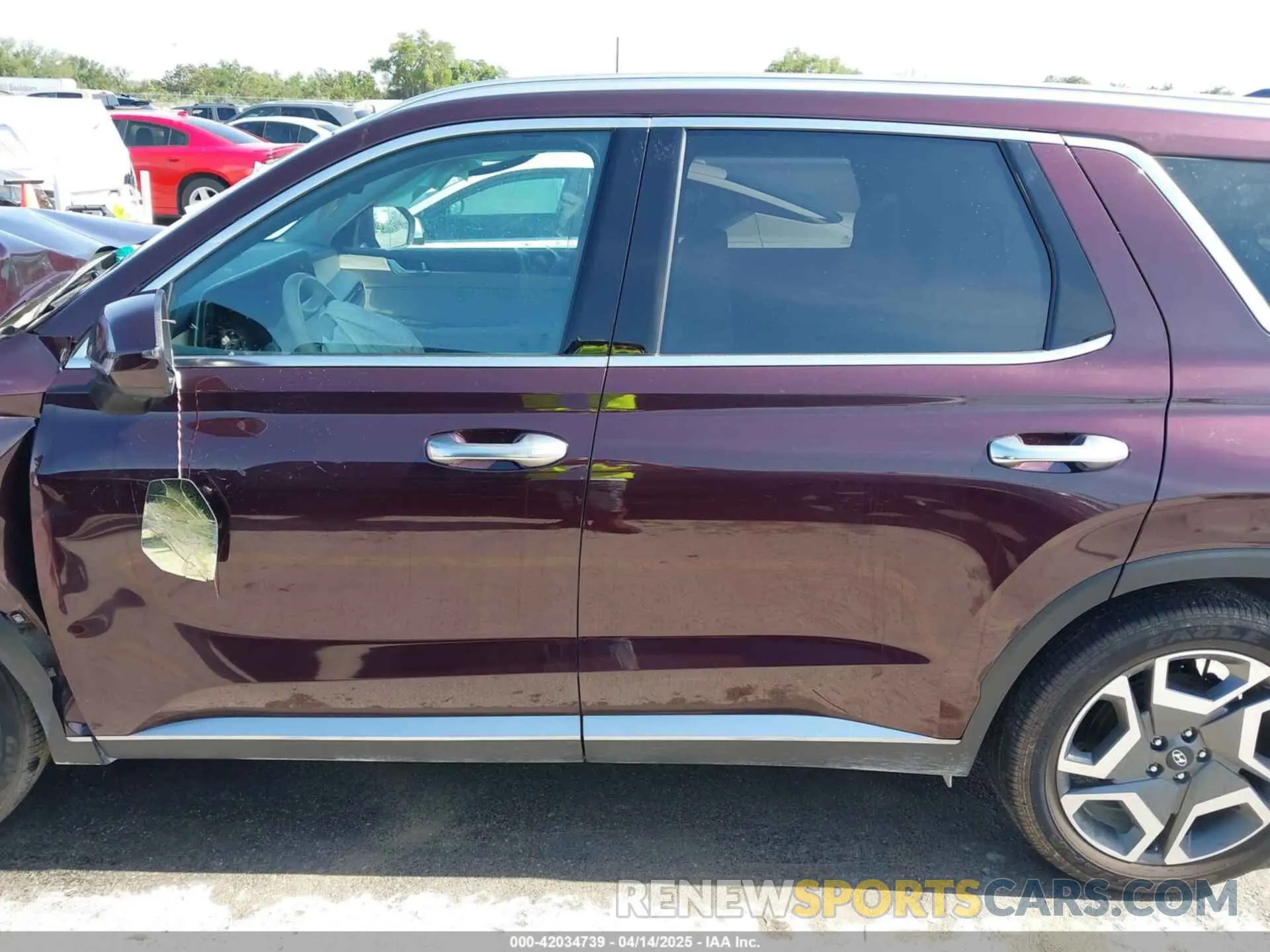 15 fotografías del automóvil dañado KM8R5DGE0PU564263 HYUNDAI PALISADE 2023