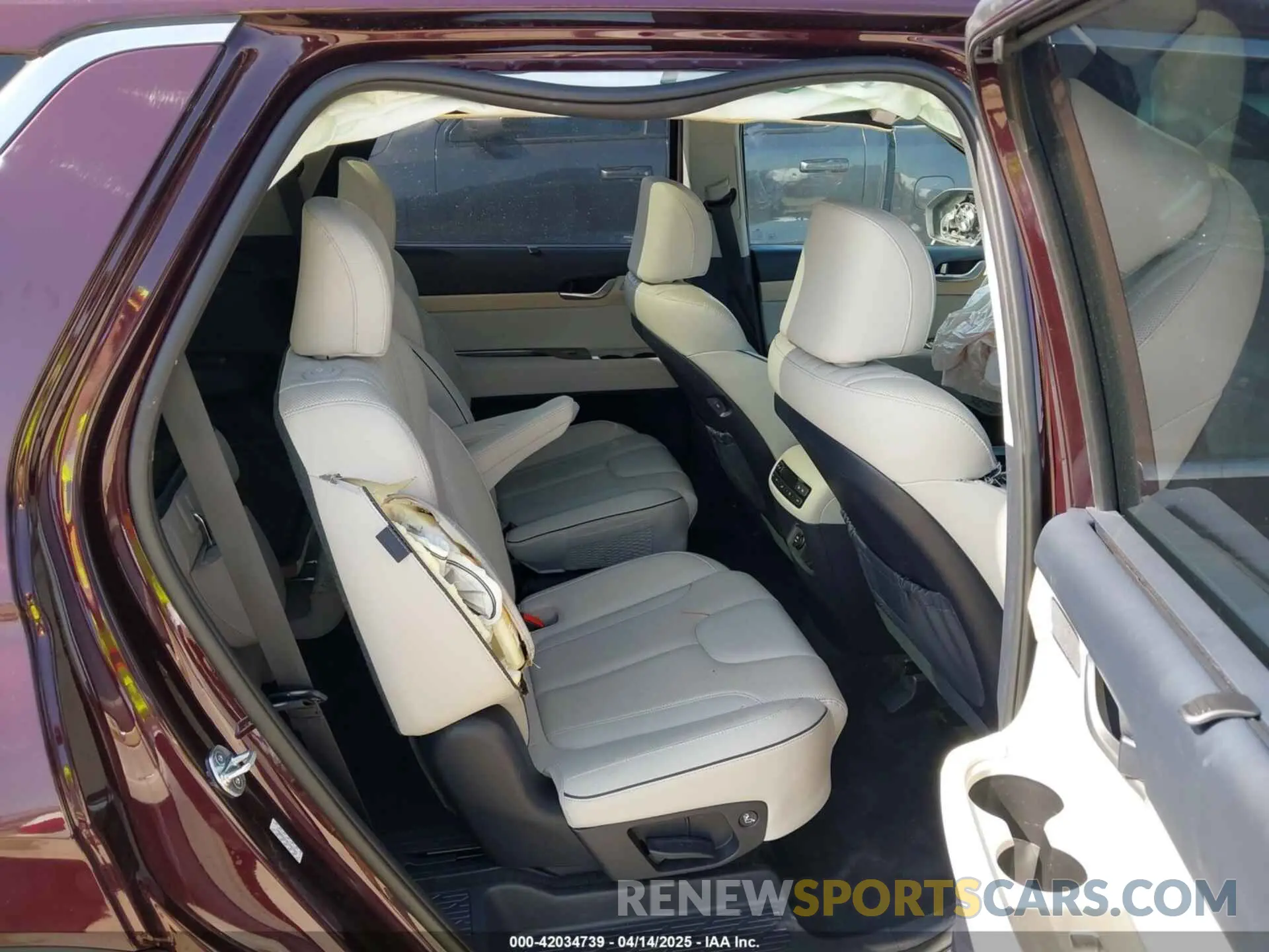 8 fotografías del automóvil dañado KM8R5DGE0PU564263 HYUNDAI PALISADE 2023