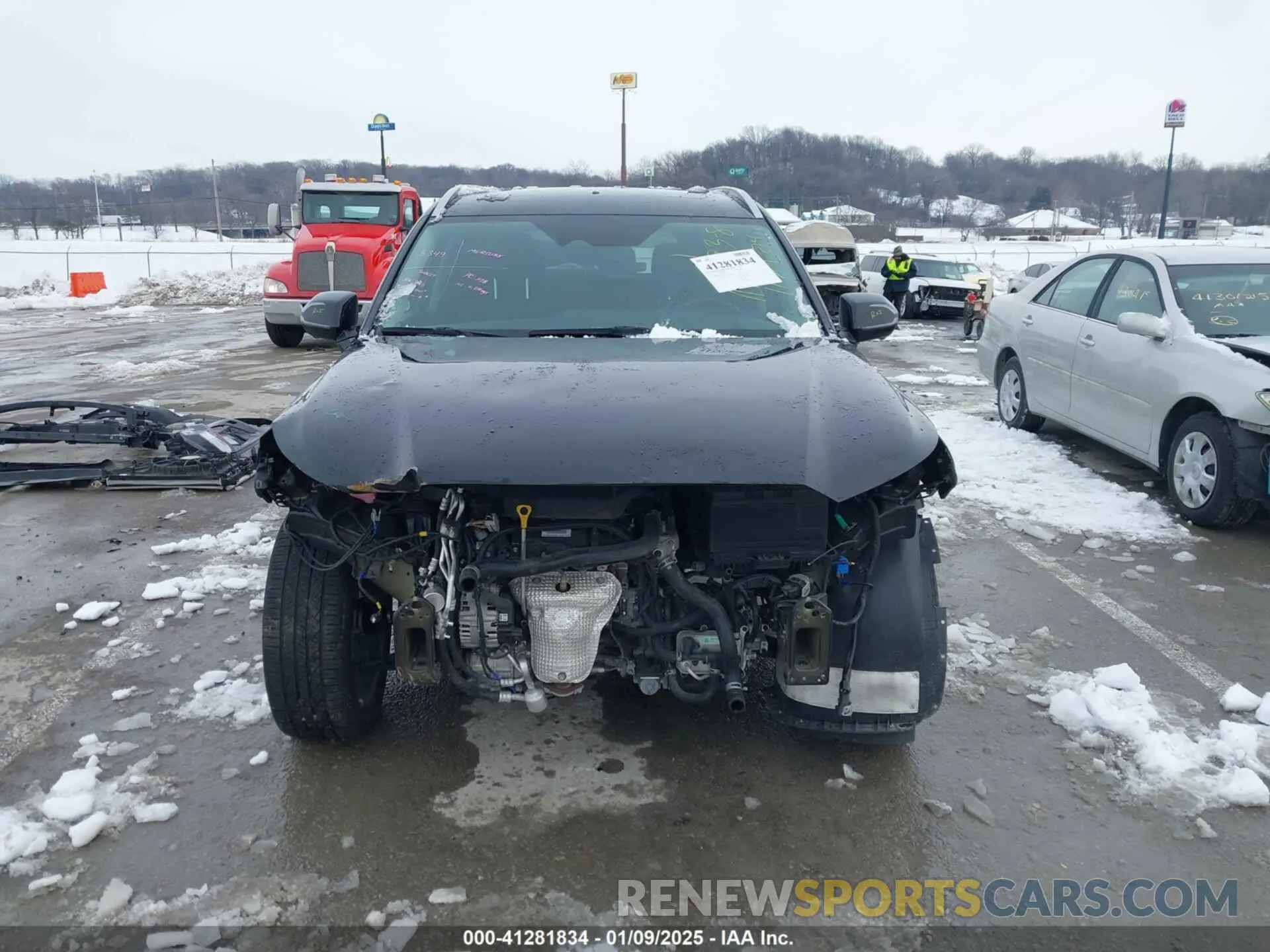 13 fotografías del automóvil dañado KM8R5DGE3PU565438 HYUNDAI PALISADE 2023