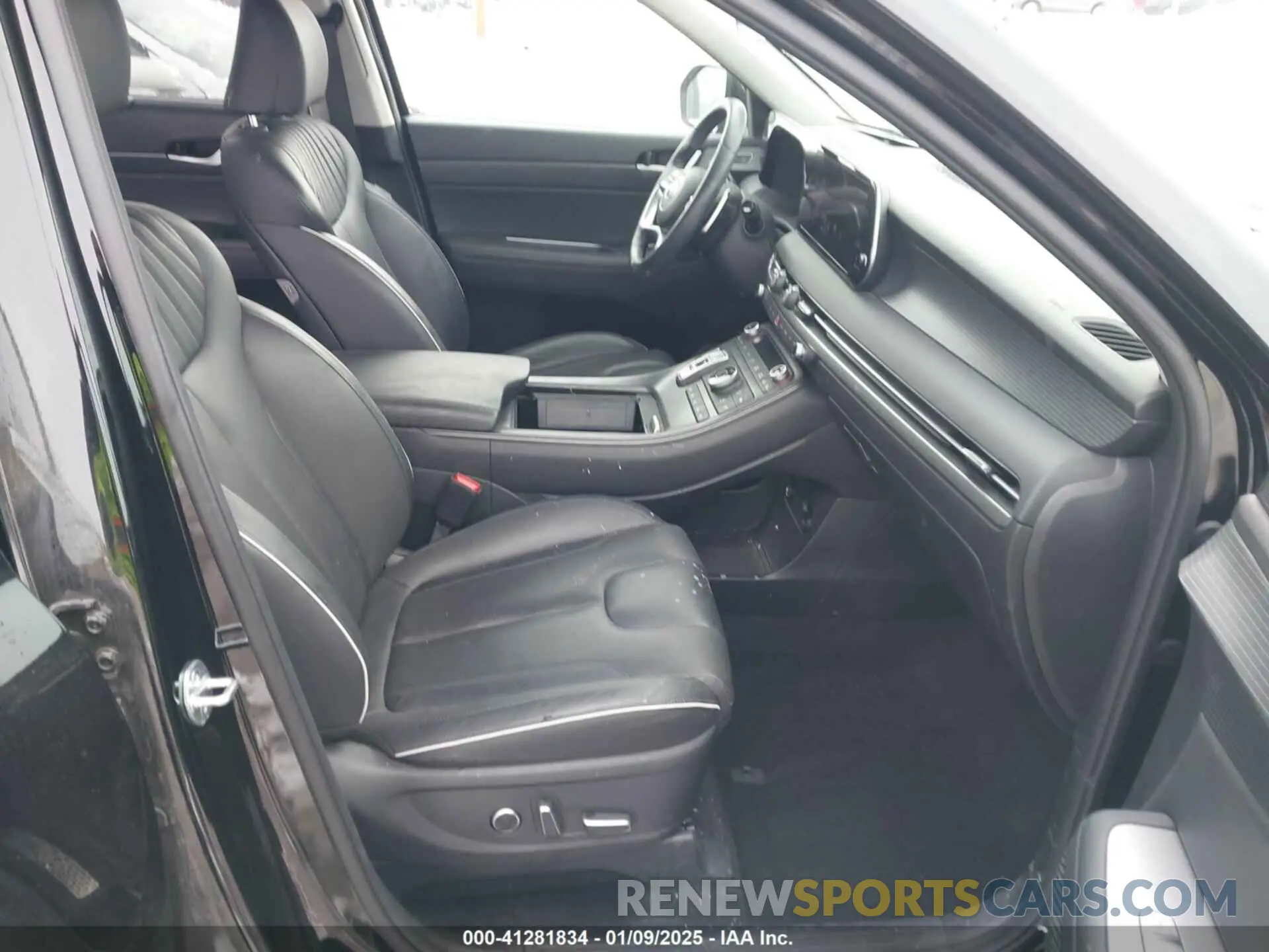 5 fotografías del automóvil dañado KM8R5DGE3PU565438 HYUNDAI PALISADE 2023