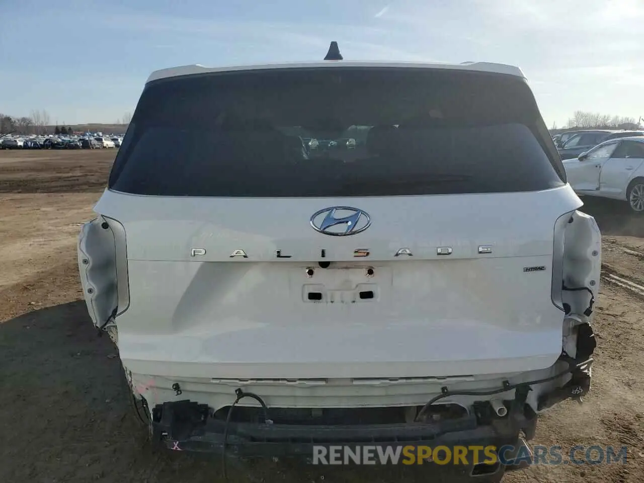 6 fotografías del automóvil dañado KM8R5DGE3PU598908 HYUNDAI PALISADE 2023