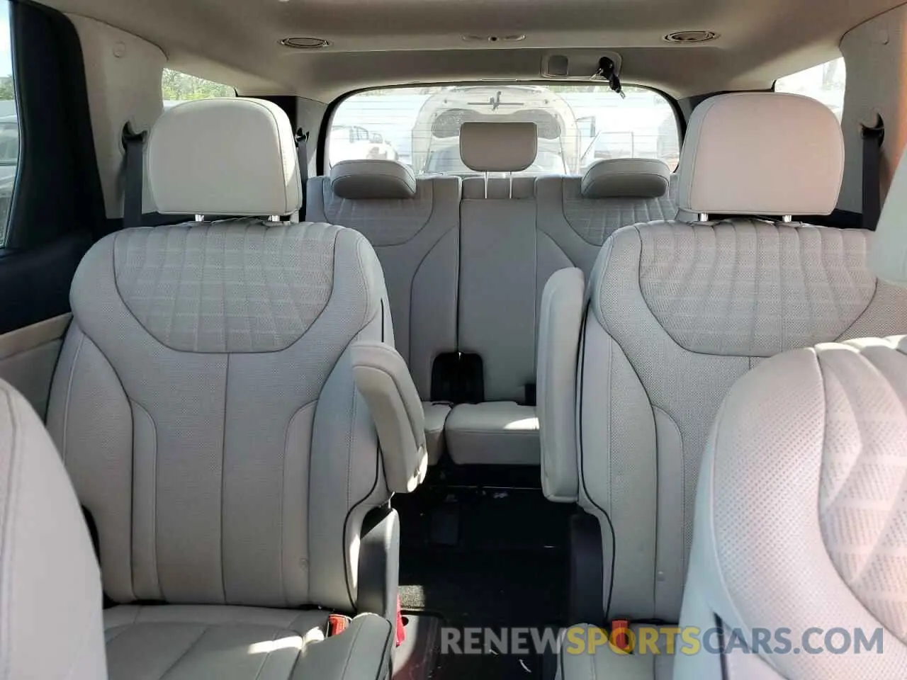 10 fotografías del automóvil dañado KM8R5DGE3PU633107 HYUNDAI PALISADE 2023