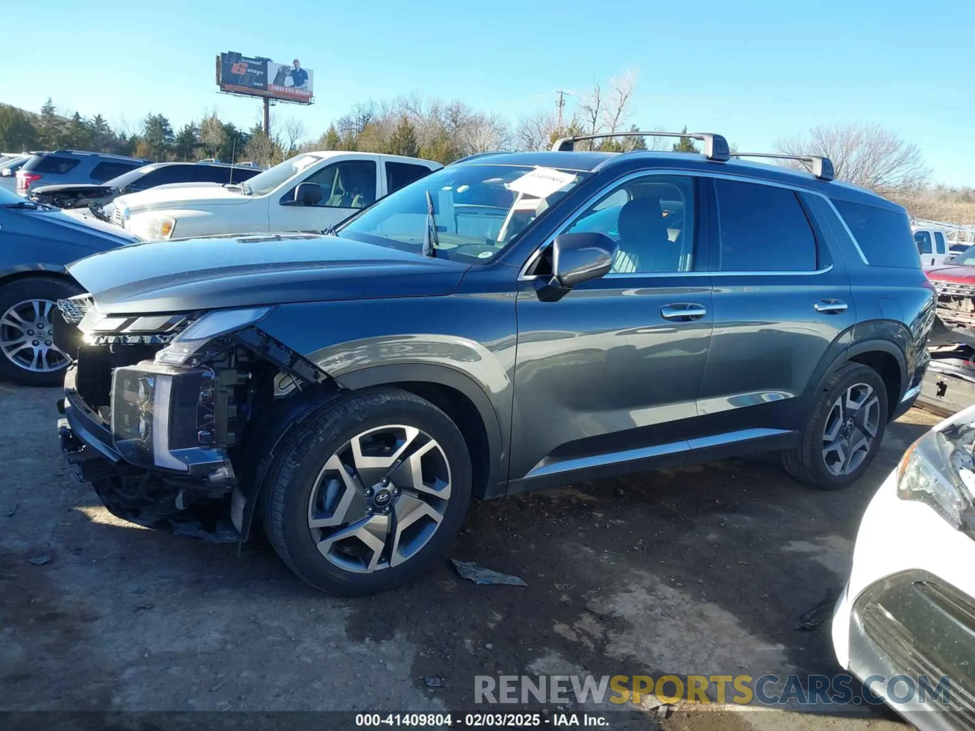 15 fotografías del automóvil dañado KM8R5DGE4PU566419 HYUNDAI PALISADE 2023