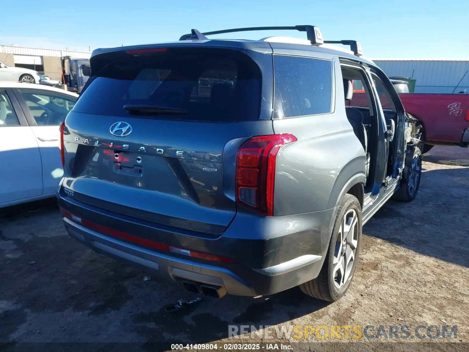 4 fotografías del automóvil dañado KM8R5DGE4PU566419 HYUNDAI PALISADE 2023