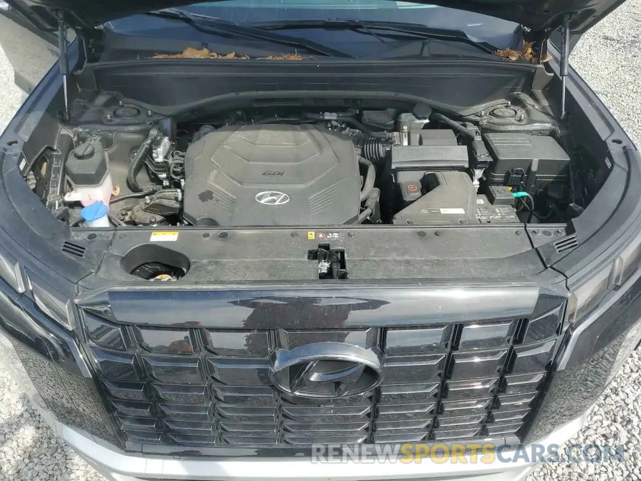 12 fotografías del automóvil dañado KM8R5DGE6PU516945 HYUNDAI PALISADE 2023