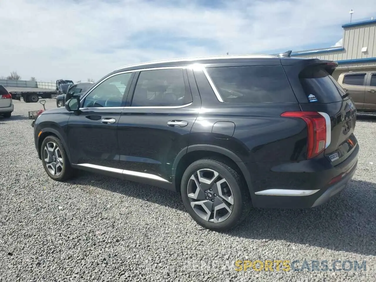 2 fotografías del automóvil dañado KM8R5DGE6PU516945 HYUNDAI PALISADE 2023