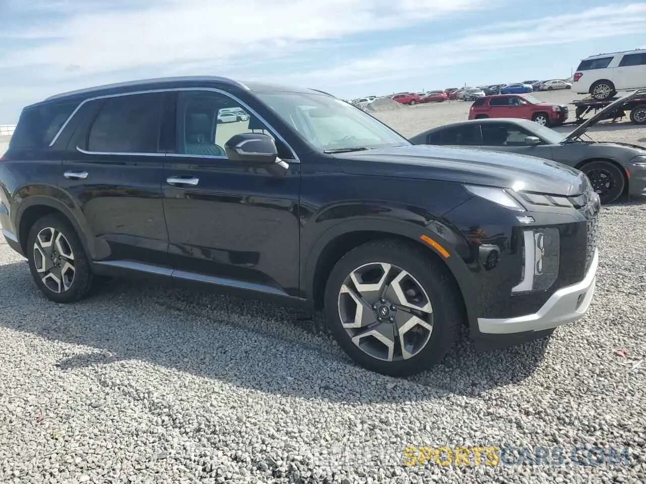 4 fotografías del automóvil dañado KM8R5DGE6PU516945 HYUNDAI PALISADE 2023