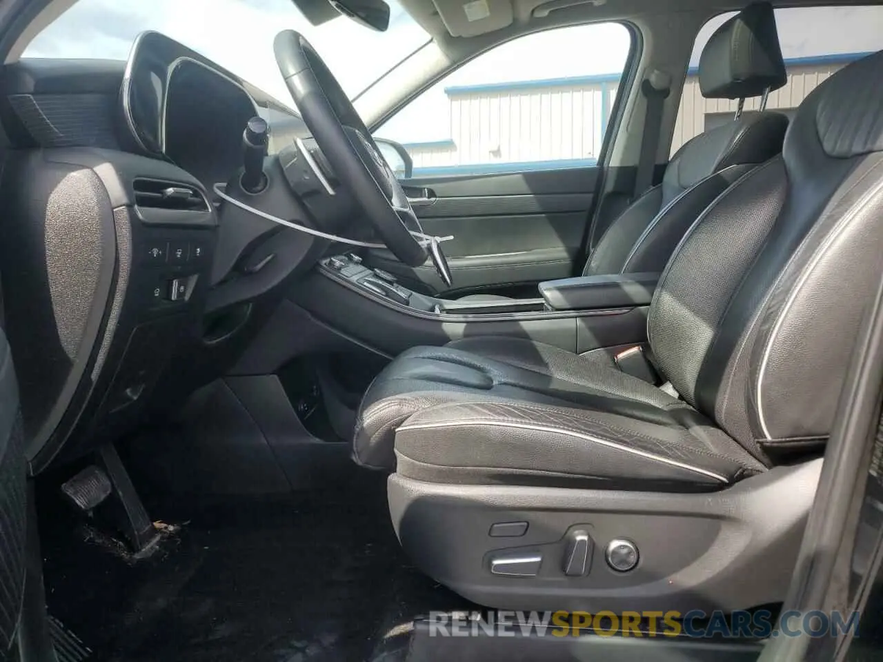 7 fotografías del automóvil dañado KM8R5DGE6PU516945 HYUNDAI PALISADE 2023