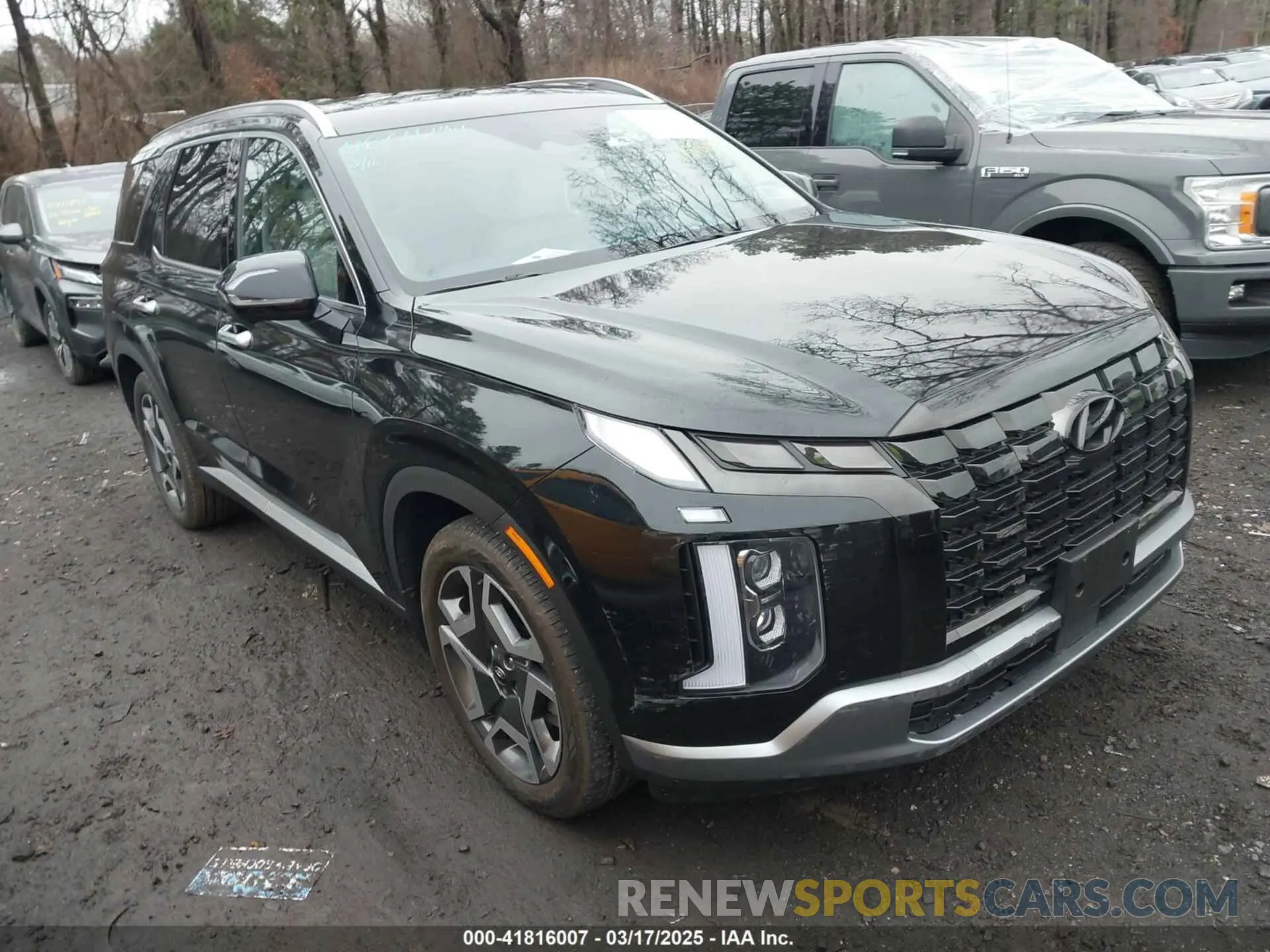 1 fotografías del automóvil dañado KM8R5DGE7PU571811 HYUNDAI PALISADE 2023