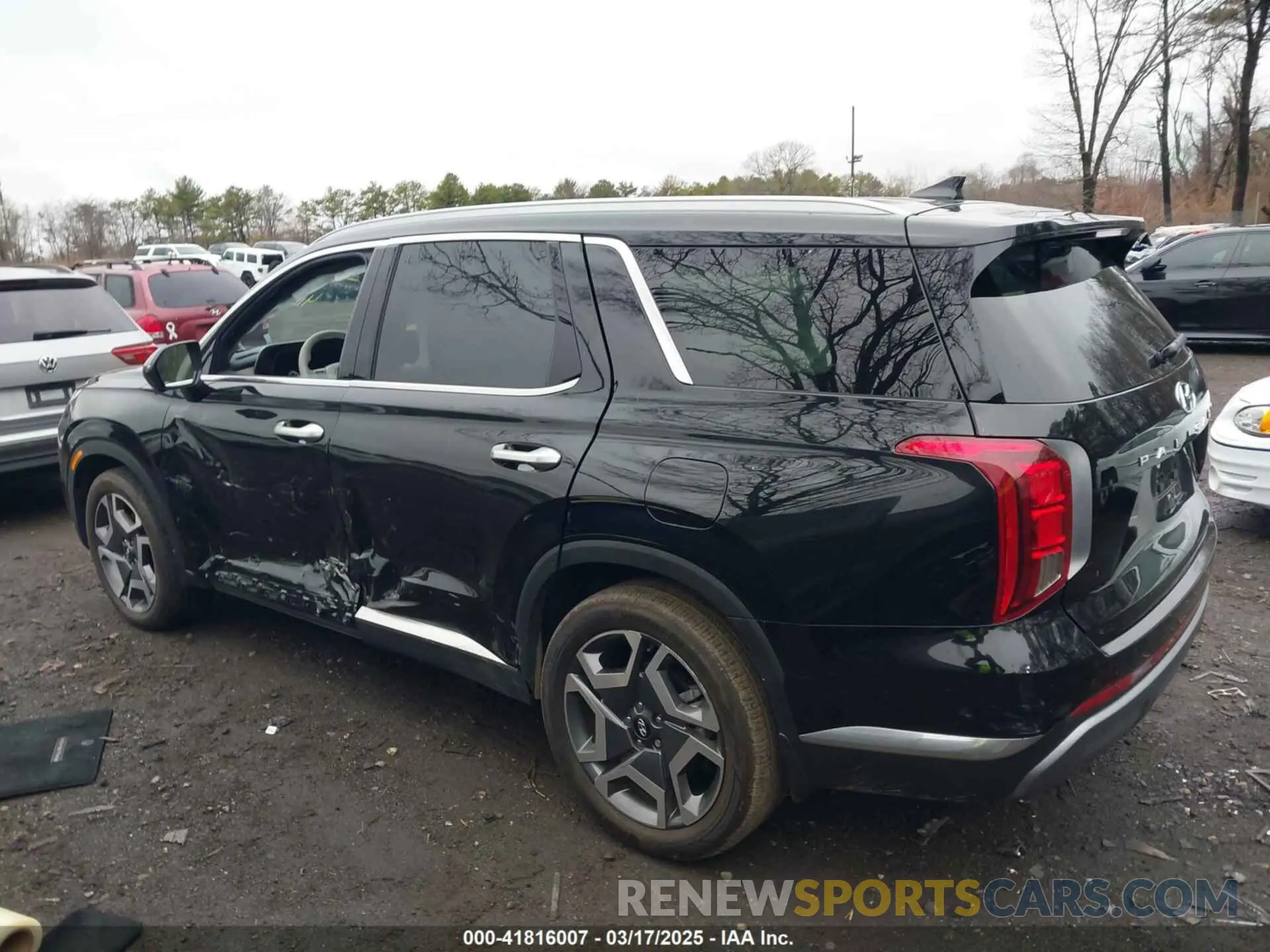 14 fotografías del automóvil dañado KM8R5DGE7PU571811 HYUNDAI PALISADE 2023