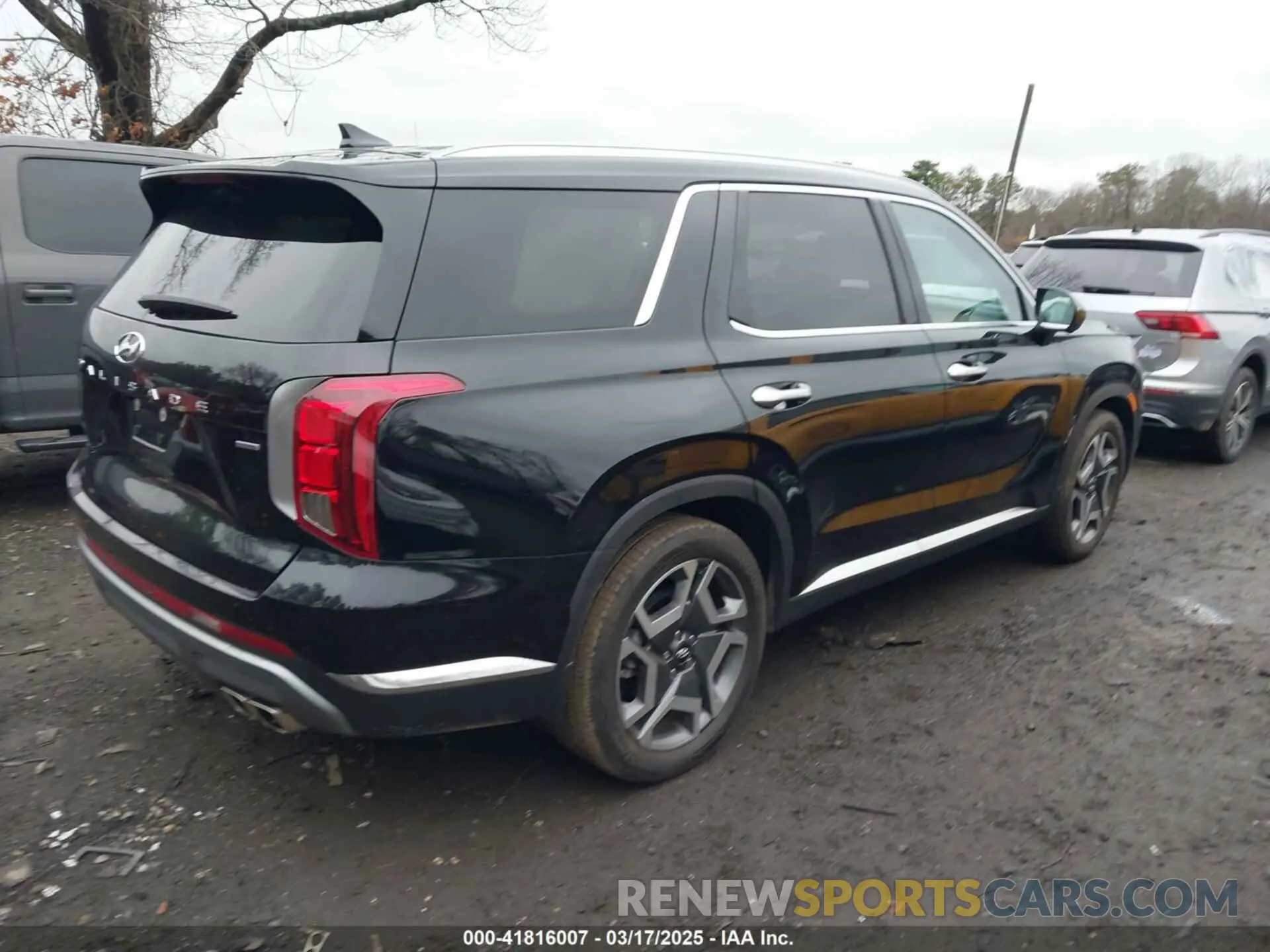 4 fotografías del automóvil dañado KM8R5DGE7PU571811 HYUNDAI PALISADE 2023