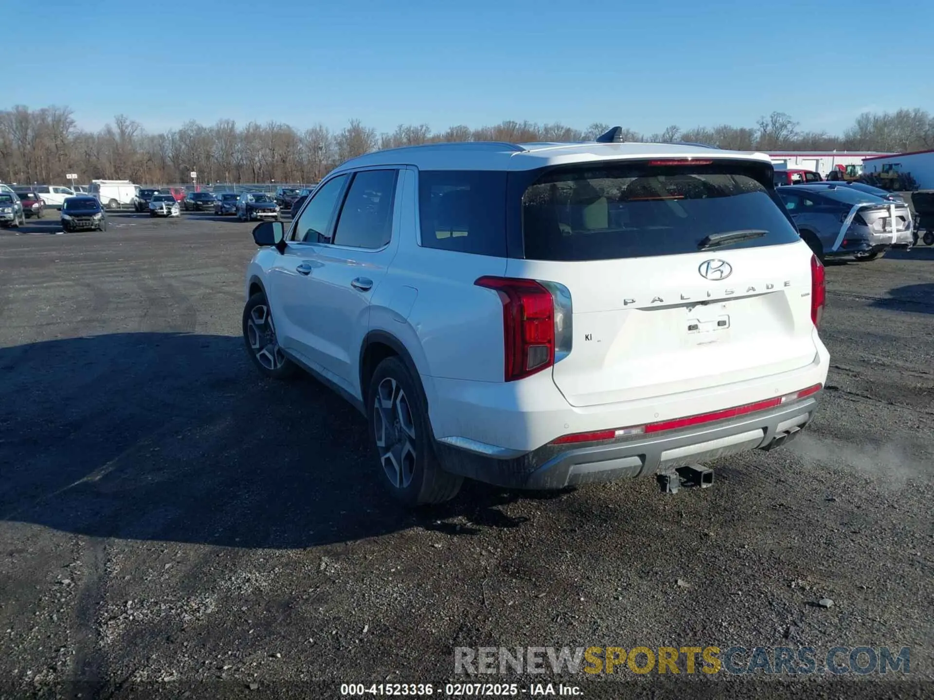3 fotografías del automóvil dañado KM8R5DGE8PU503291 HYUNDAI PALISADE 2023