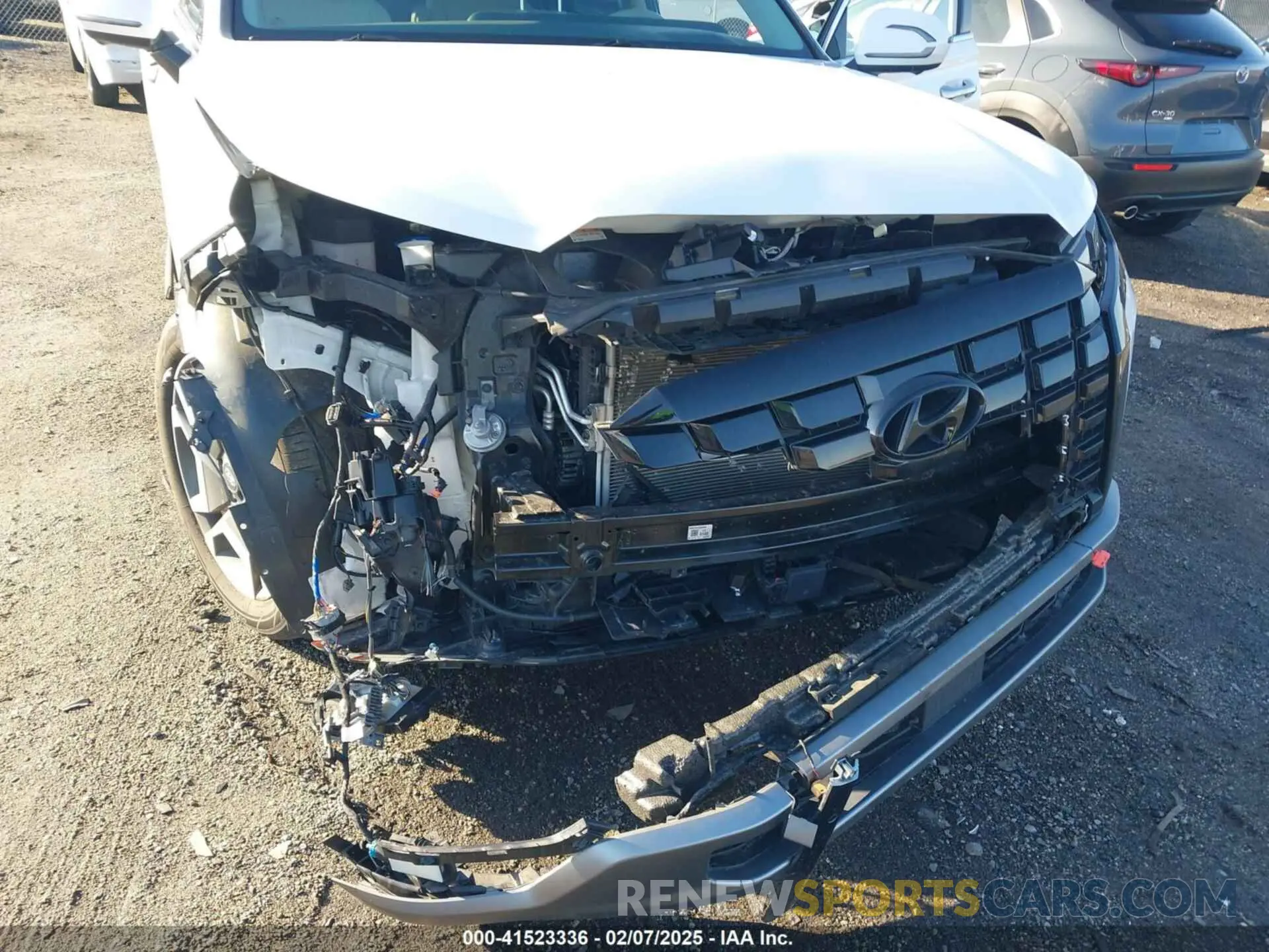 6 fotografías del automóvil dañado KM8R5DGE8PU503291 HYUNDAI PALISADE 2023