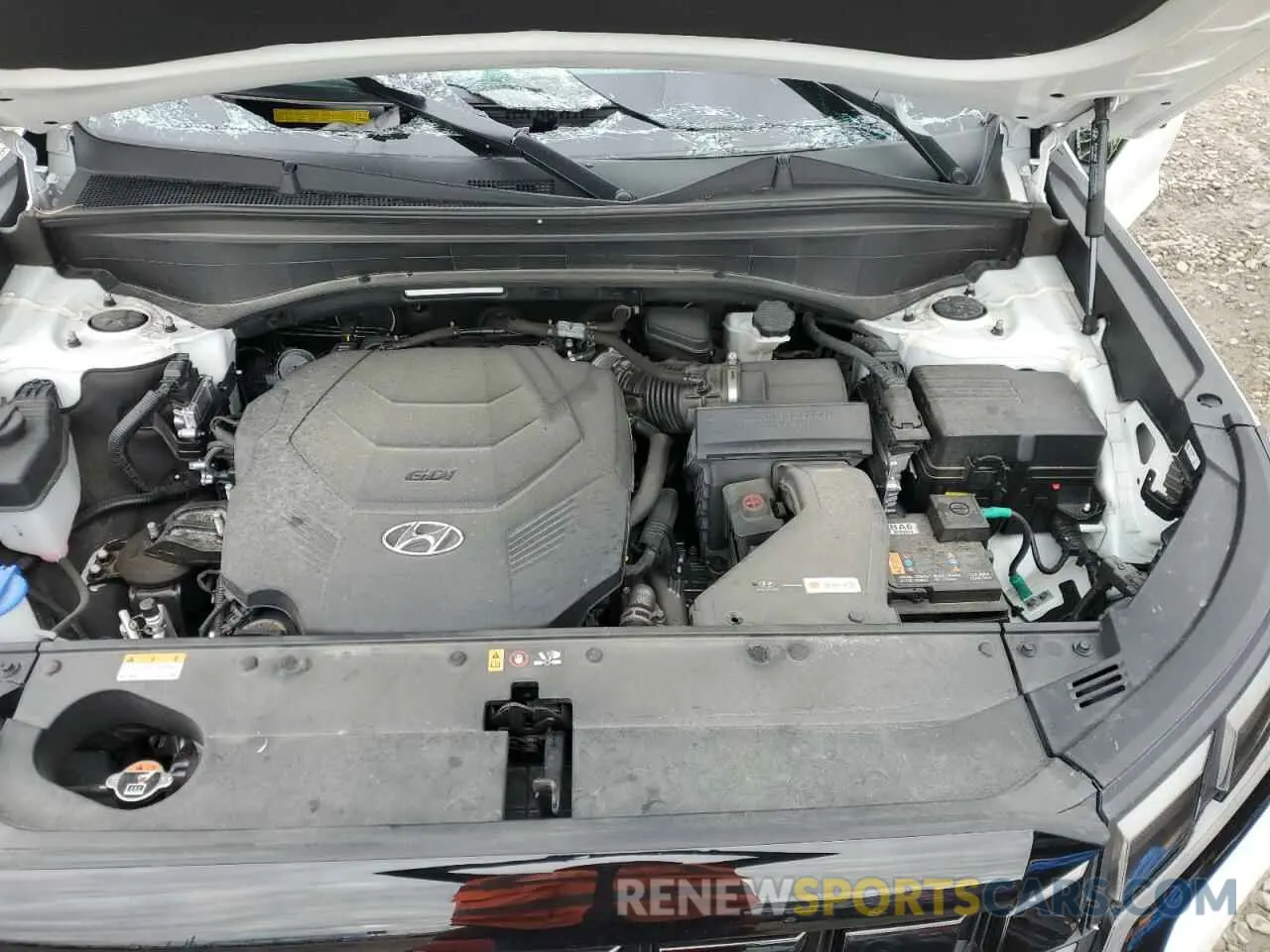 12 fotografías del automóvil dañado KM8R5DGE8PU565886 HYUNDAI PALISADE 2023