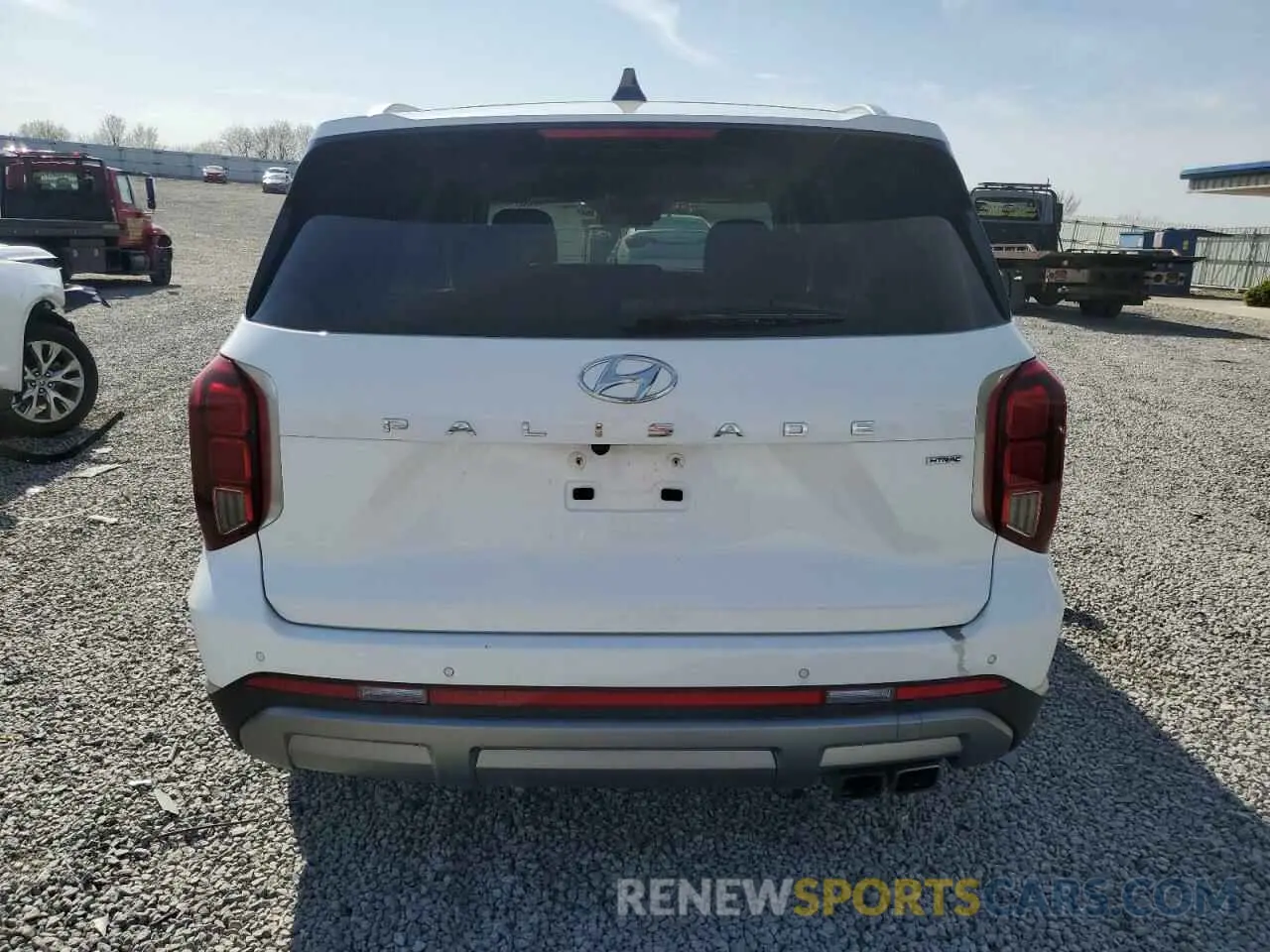 6 fotografías del automóvil dañado KM8R5DGEXPU493976 HYUNDAI PALISADE 2023