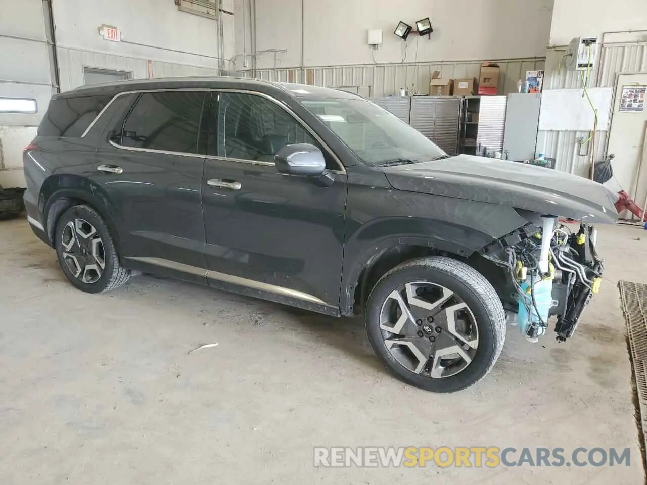 4 fotografías del automóvil dañado KM8R5DGEXPU518746 HYUNDAI PALISADE 2023
