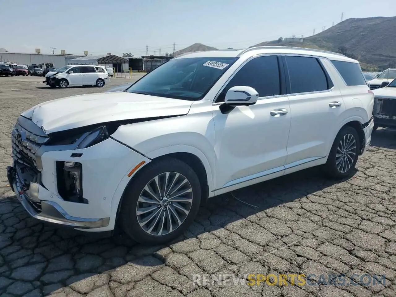1 fotografías del automóvil dañado KM8R74GE3PU571816 HYUNDAI PALISADE 2023