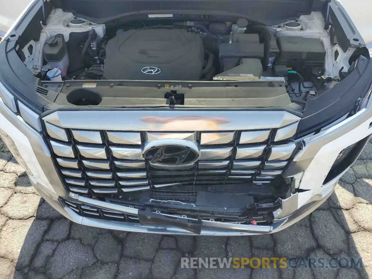 12 fotografías del automóvil dañado KM8R74GE3PU571816 HYUNDAI PALISADE 2023