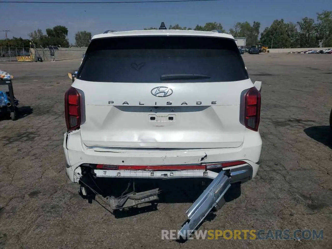6 fotografías del automóvil dañado KM8R74GE3PU571816 HYUNDAI PALISADE 2023