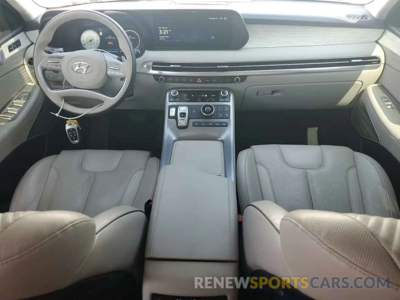 8 fotografías del automóvil dañado KM8R74GE3PU571816 HYUNDAI PALISADE 2023