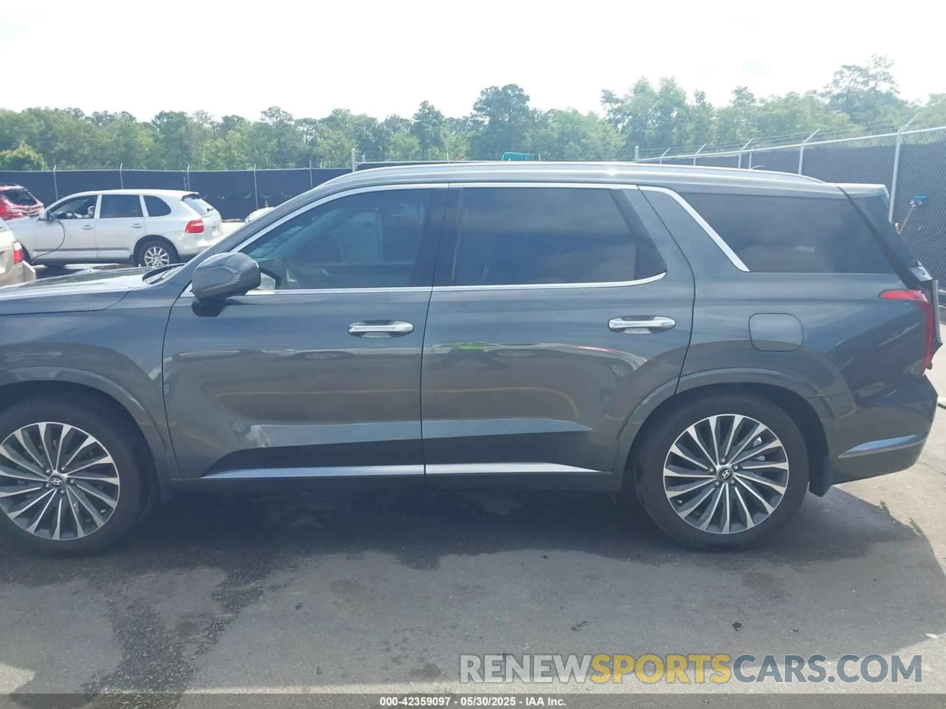 14 fotografías del automóvil dañado KM8R74GE3PU625518 HYUNDAI PALISADE 2023