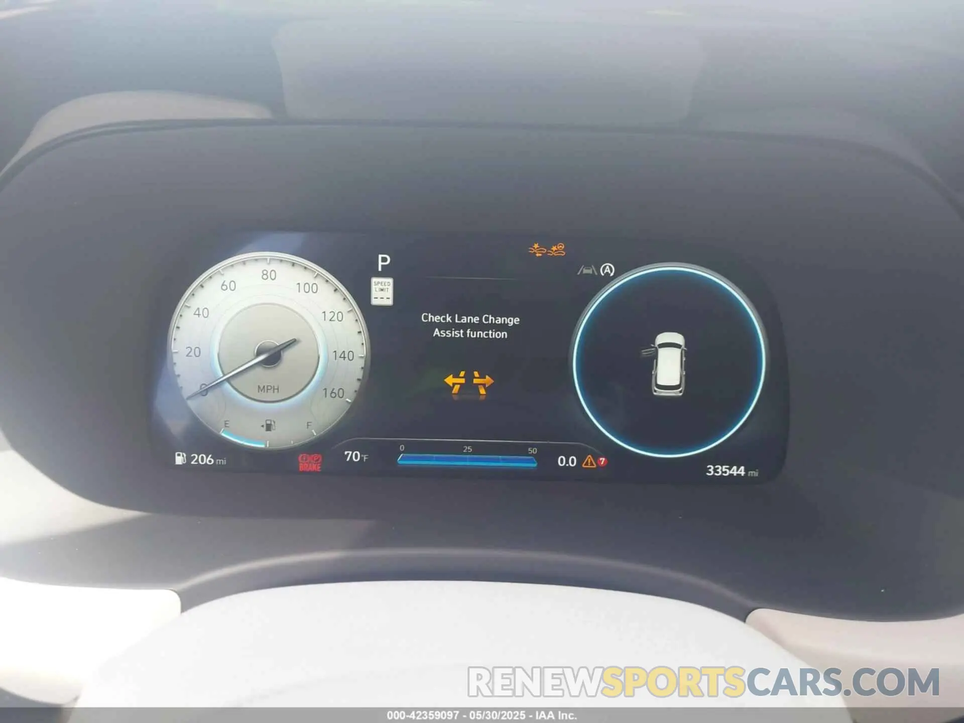 7 fotografías del automóvil dañado KM8R74GE3PU625518 HYUNDAI PALISADE 2023