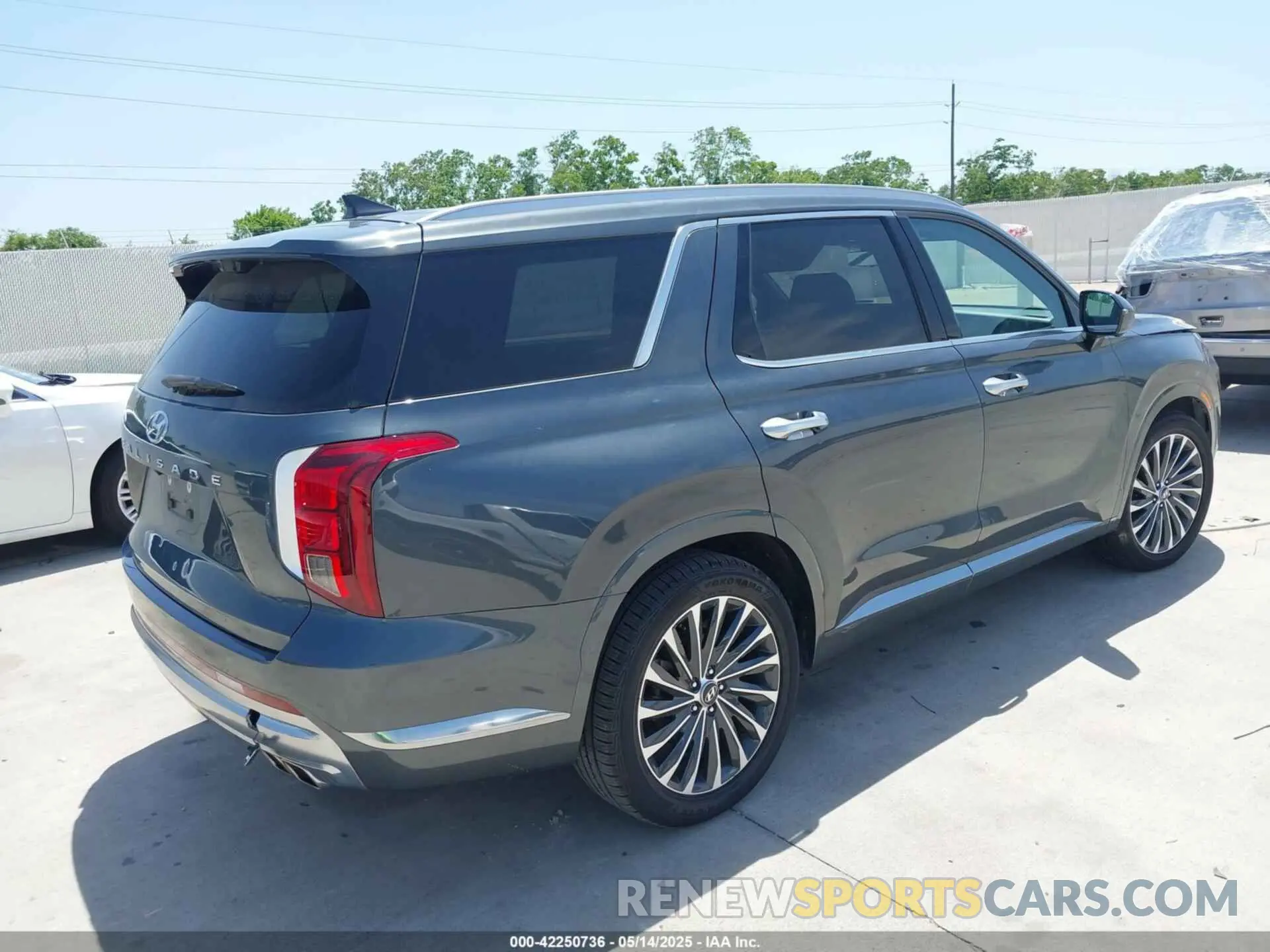 4 fotografías del automóvil dañado KM8R74GE5PU501315 HYUNDAI PALISADE 2023