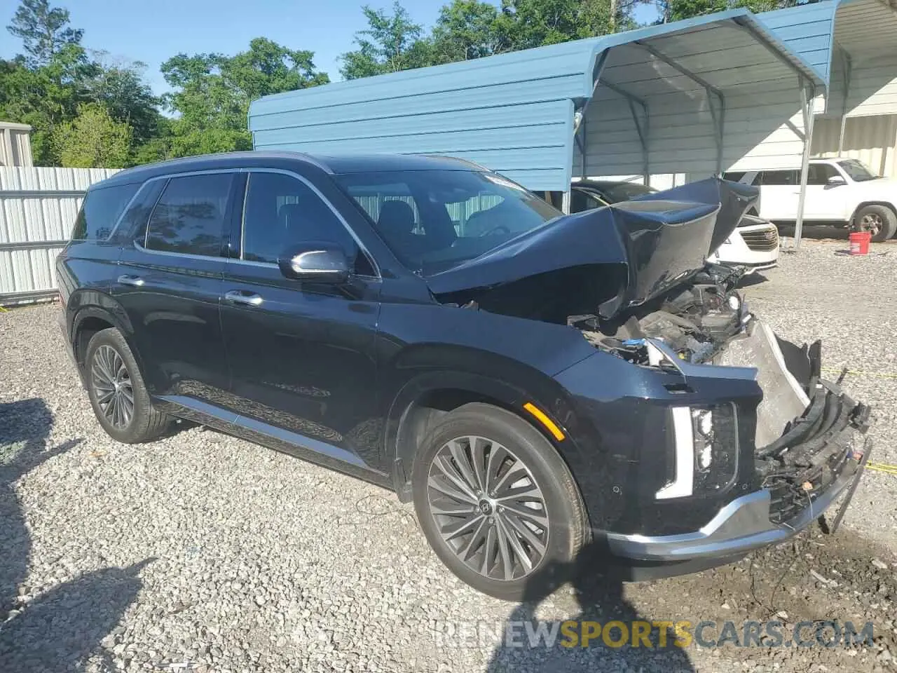 4 fotografías del automóvil dañado KM8R74GE5PU580257 HYUNDAI PALISADE 2023