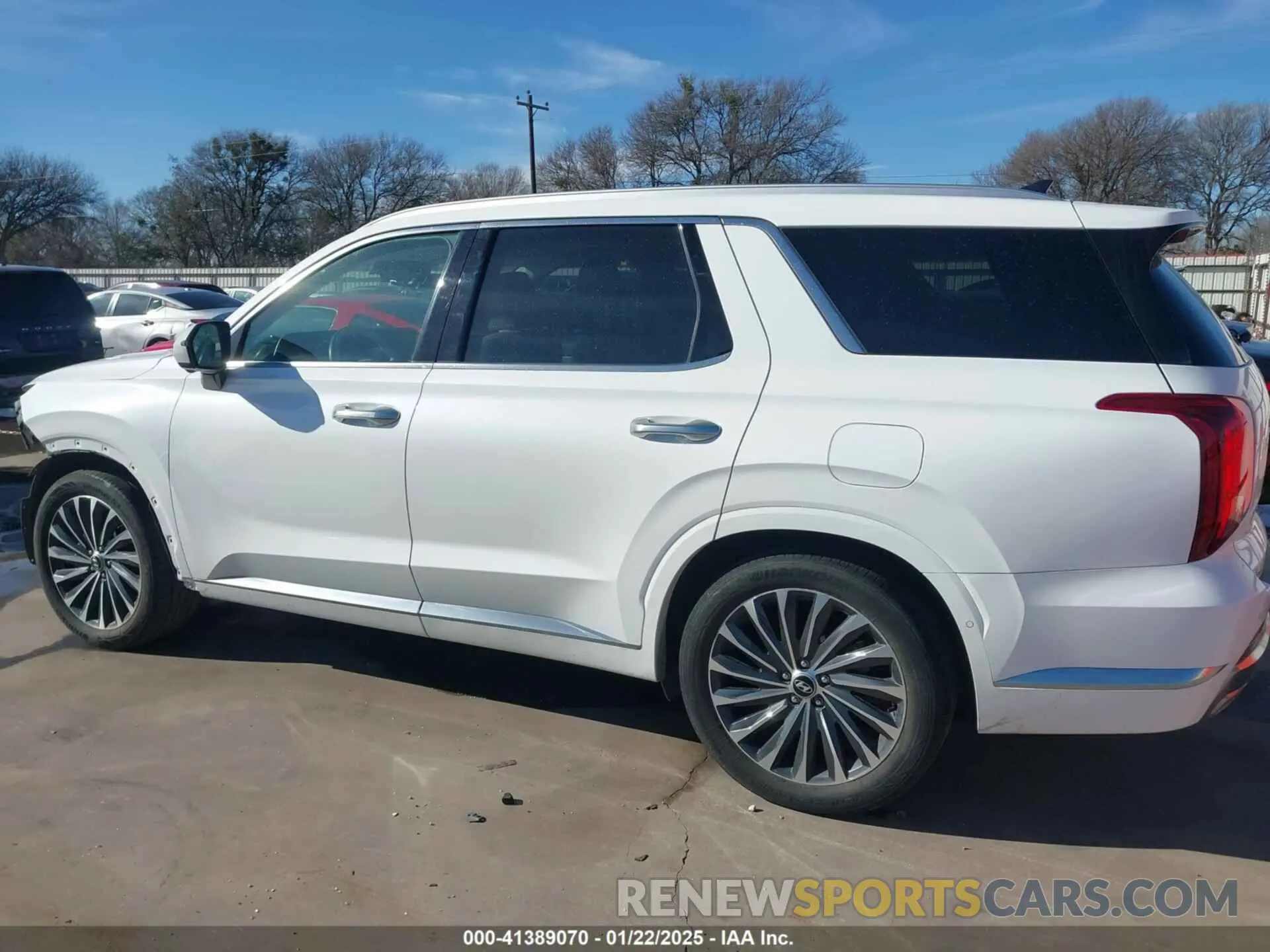 15 fotografías del automóvil dañado KM8R74GE6PU553598 HYUNDAI PALISADE 2023
